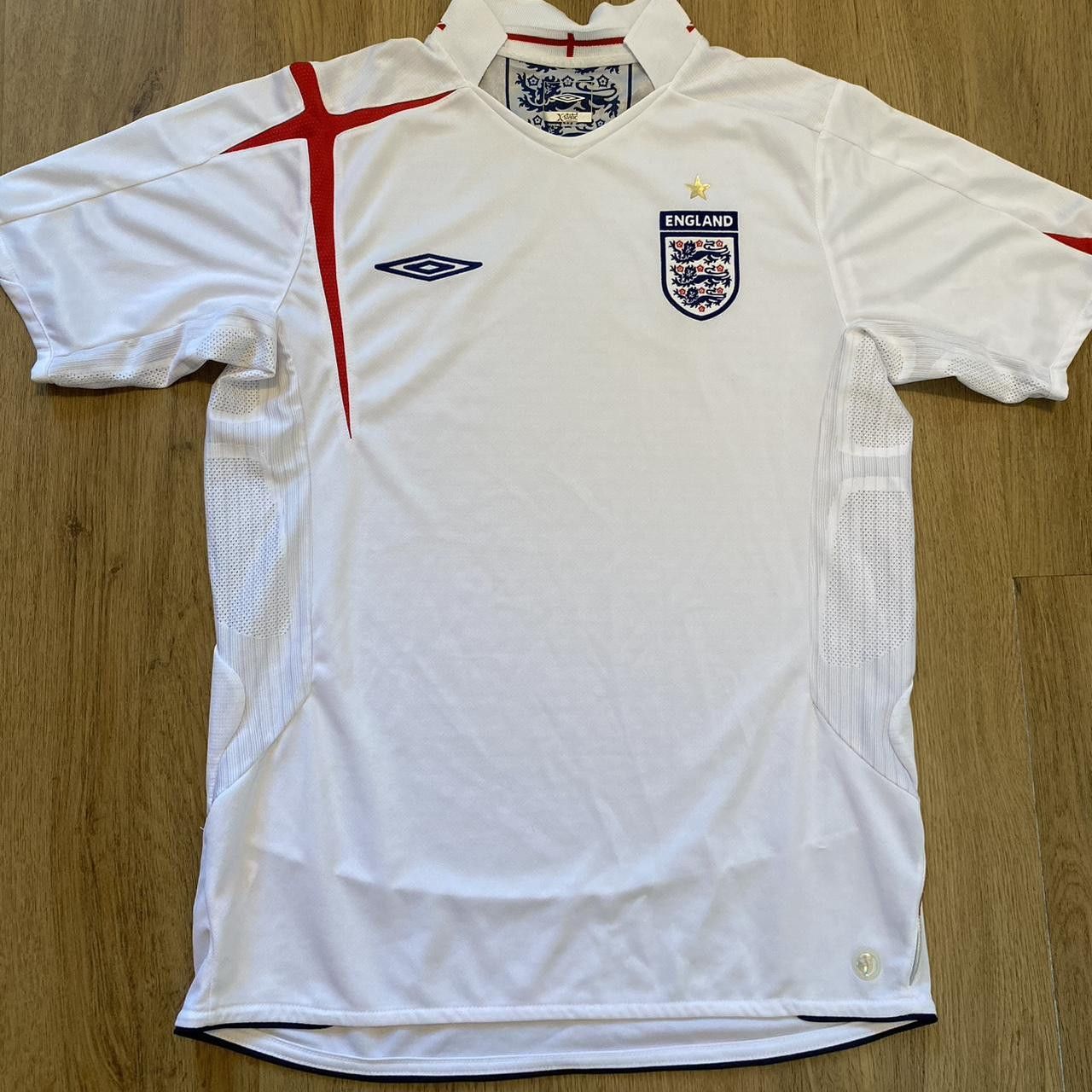 England Extérieur Maillot de foot 2004 - 2006