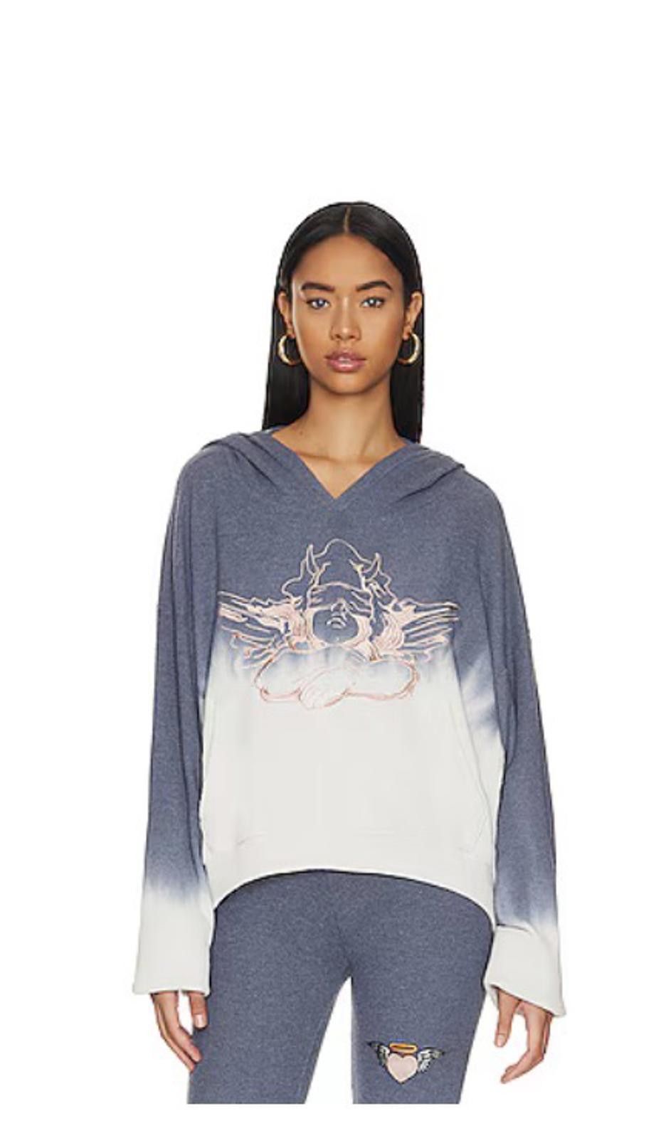 Boys Lie Boys Lie Heavenly Love Thermal Hoodie Pants in Navy Dip Dye Size ONE SIZE - 1 Thumbnail