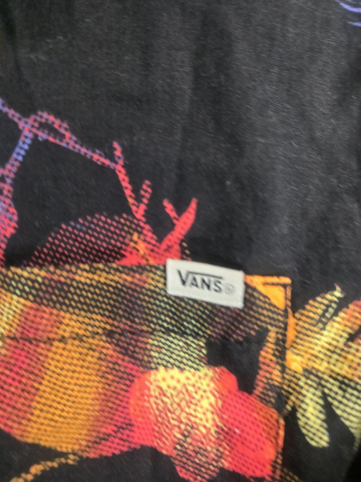 Vans Vans Reality Coral Tropical Hawaiian Floral Button Up Shirt Size US S / EU 44-46 / 1 - 2 Thumbnail