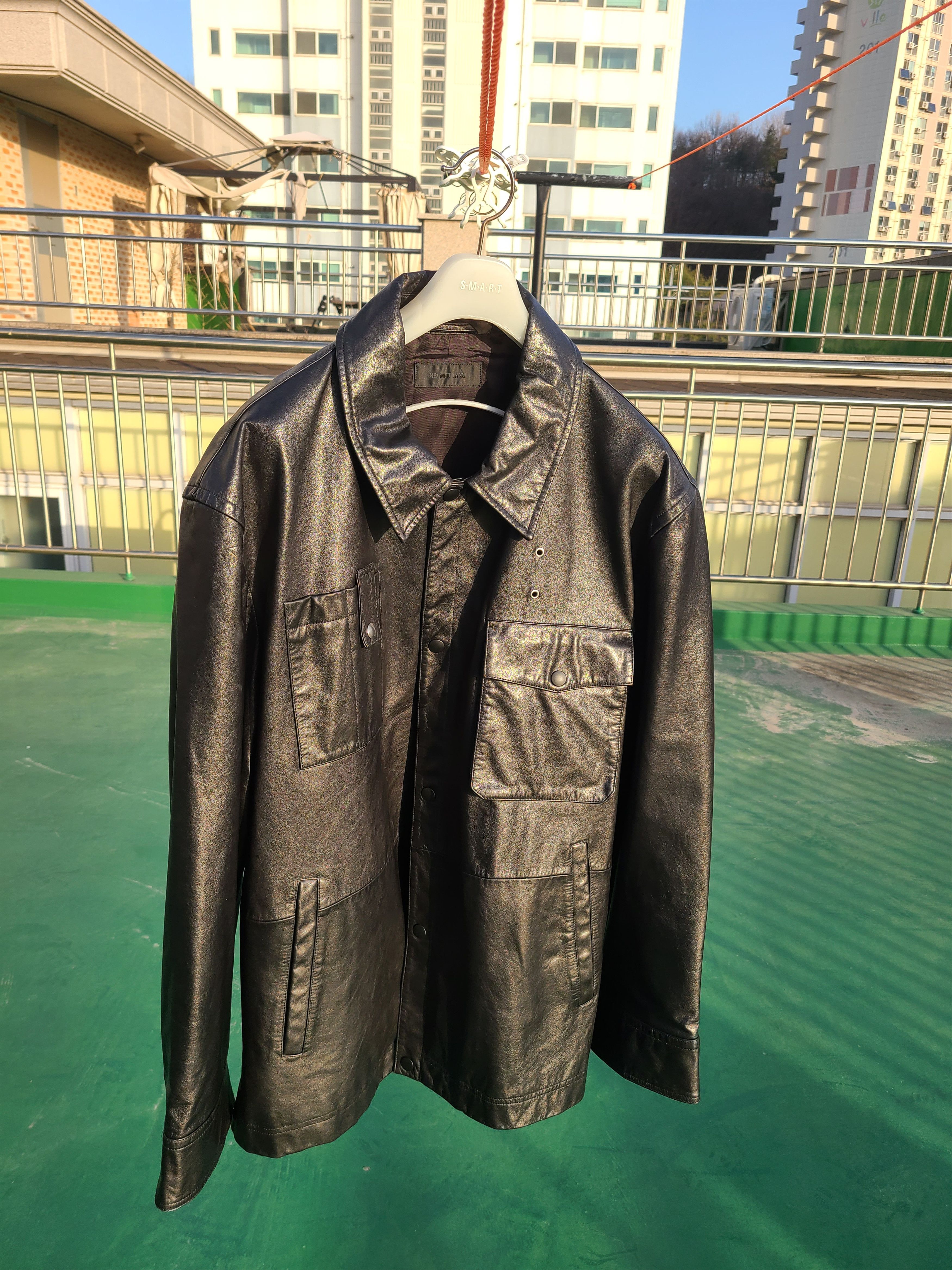 Helmut Lang helmut lang leather jacket 2xl xxl Size US XXL / EU 58 / 5 - 1 Thumbnail