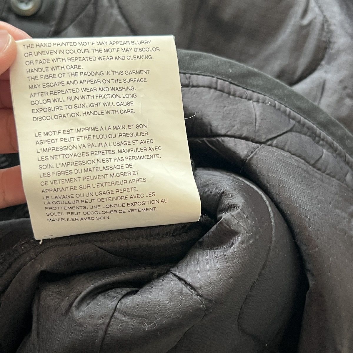Alpha Industries × CDG by Comme des Garcons Vintage 00s CDG Alpha Industries Liner Jacket Size US L / EU 52-54 / 3 - 13 Thumbnail