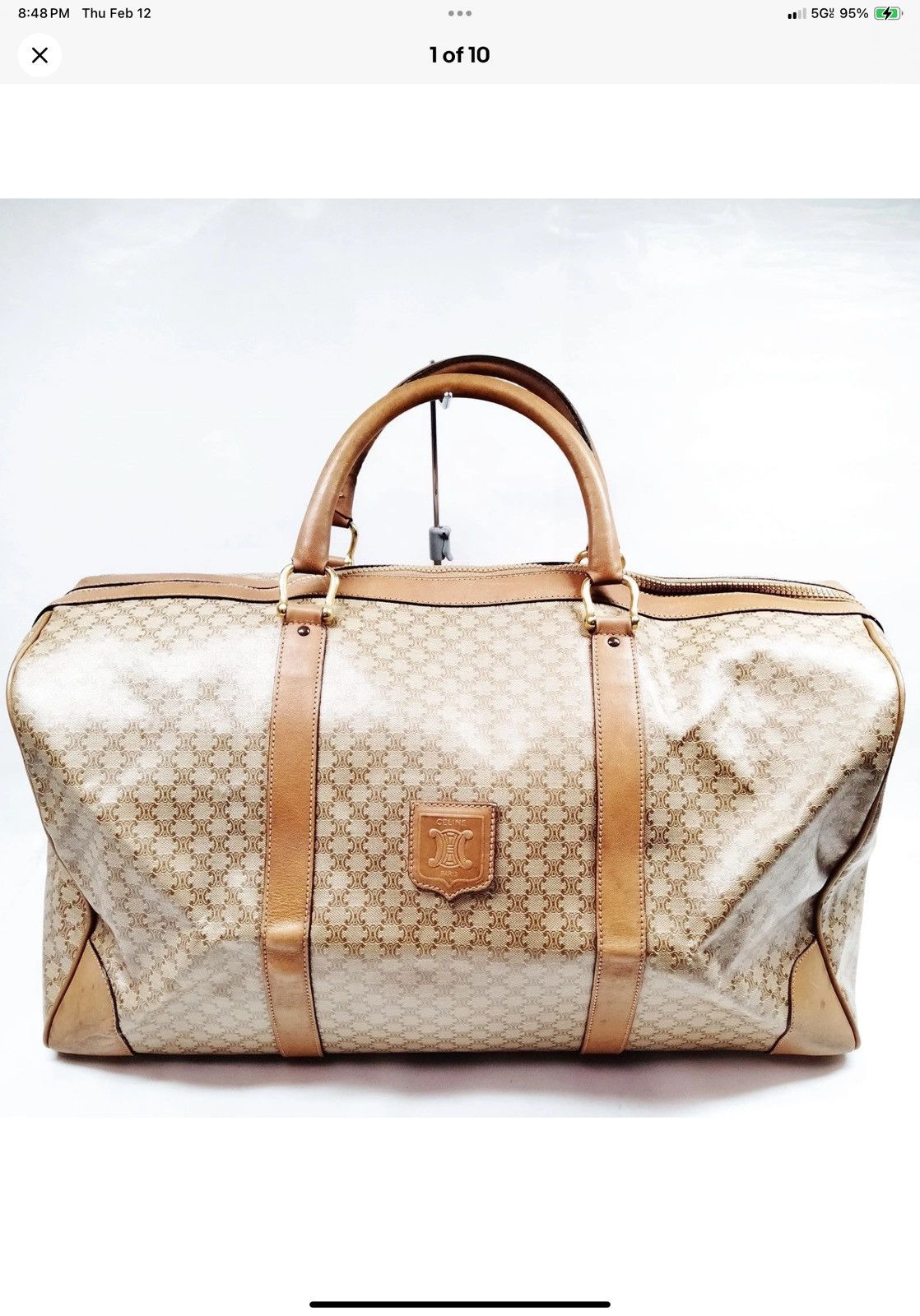 Celine Vintage Celine Duffle bag/Carry On Size ONE SIZE - 1 Thumbnail