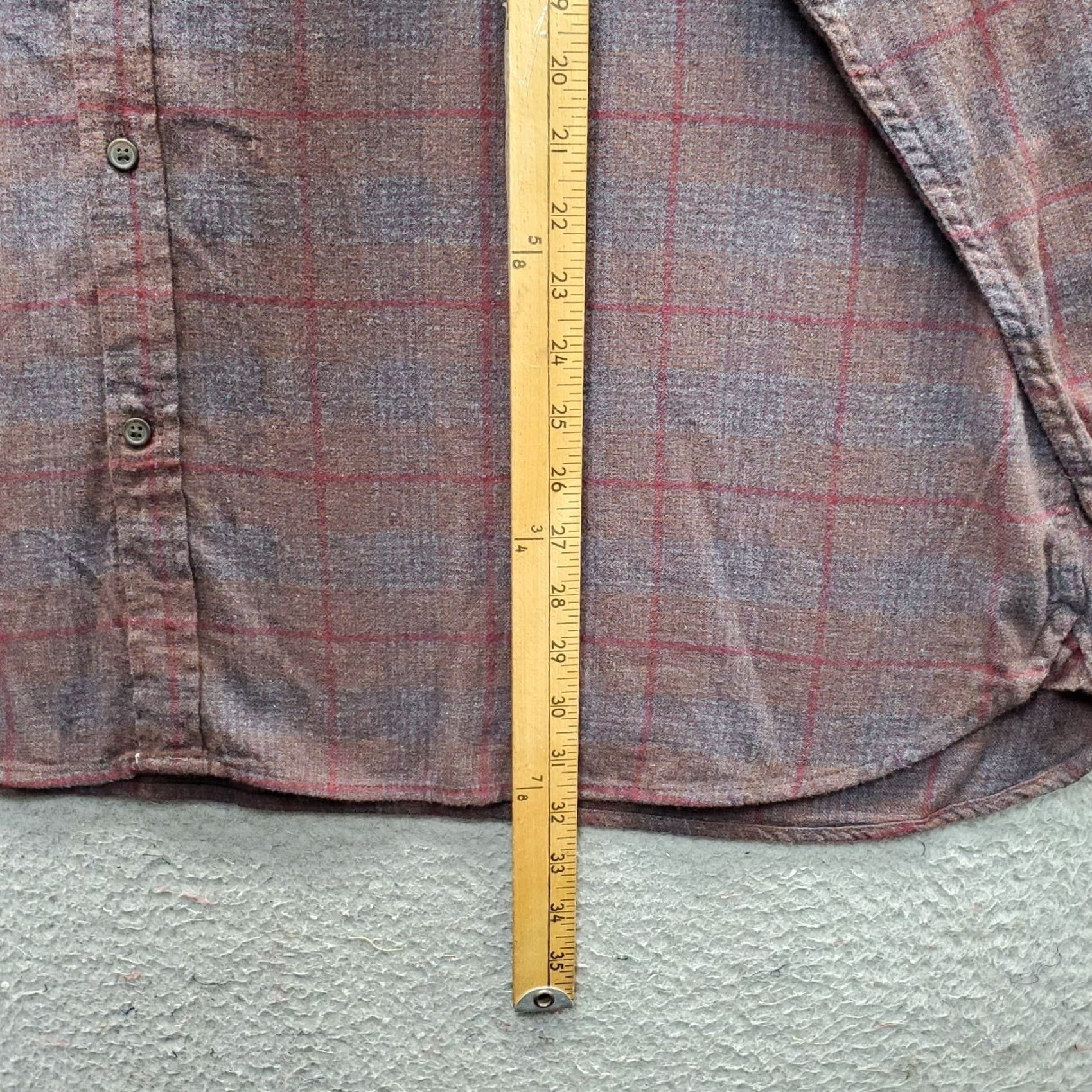 Vintage Mutual Weave Shirt Mens 3XL Multi Plaid Flannel Long Sleeve Button-Up Relaxed Fit Shirt Size US XXL / EU 58 / 5 - 3 Thumbnail