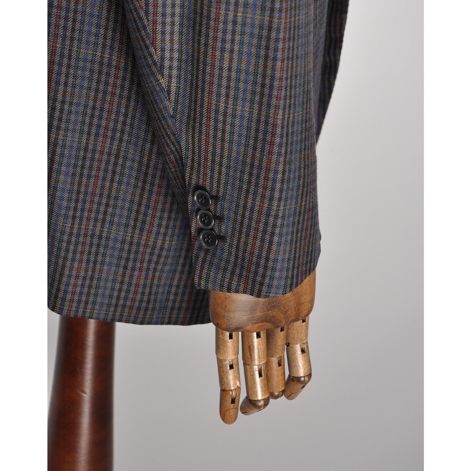 Brioni Men's BRIONI Wool PLAID Sport Blazer Jacket Size EU 56 UK 46 Size 46R - 5 Thumbnail