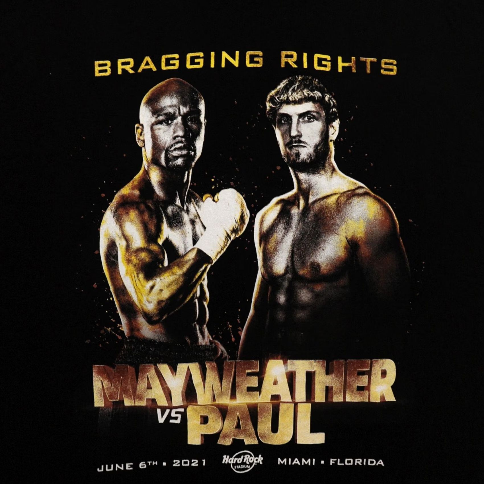 Vintage Mayweather vs Paul XL (23X30) Bragging Rights Black Crewneck Graphic Event Men XL Black Boxing MEASUREMENTS ARE PROVIDED IN PICTURES Size US XL / EU 56 / 4 - 2 Thumbnail