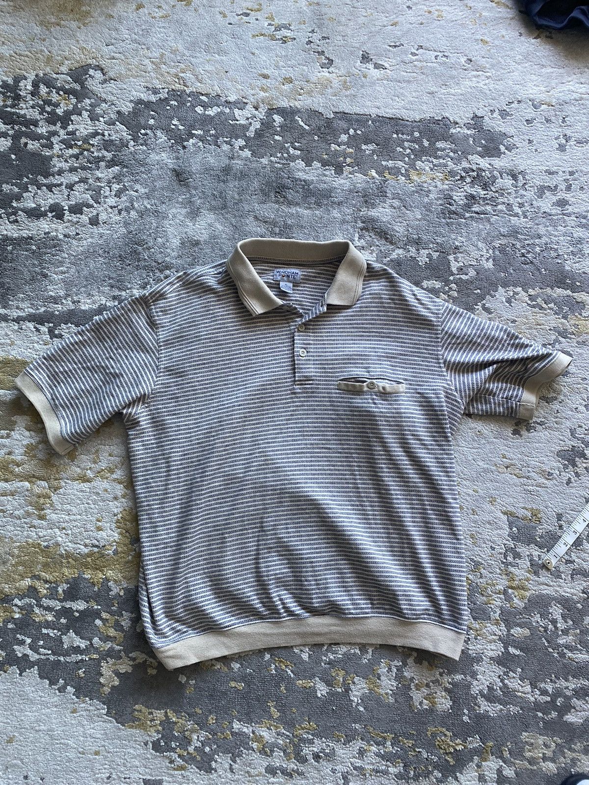 Other Vintage Streetwear Pullover Striped Polo Size US L / EU 52-54 / 3 - 6 Thumbnail