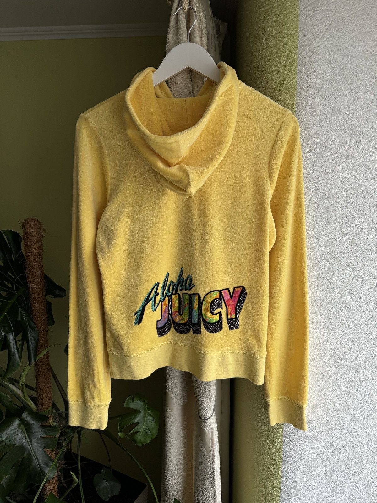 y2k✨️ juicy couture カシミヤ 100% ジップアップ パーカー