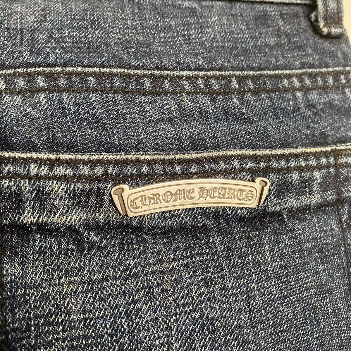 Chrome Hearts Chrome Hearts Cross Patch Denim Shorts Size US 29 - 11 Thumbnail