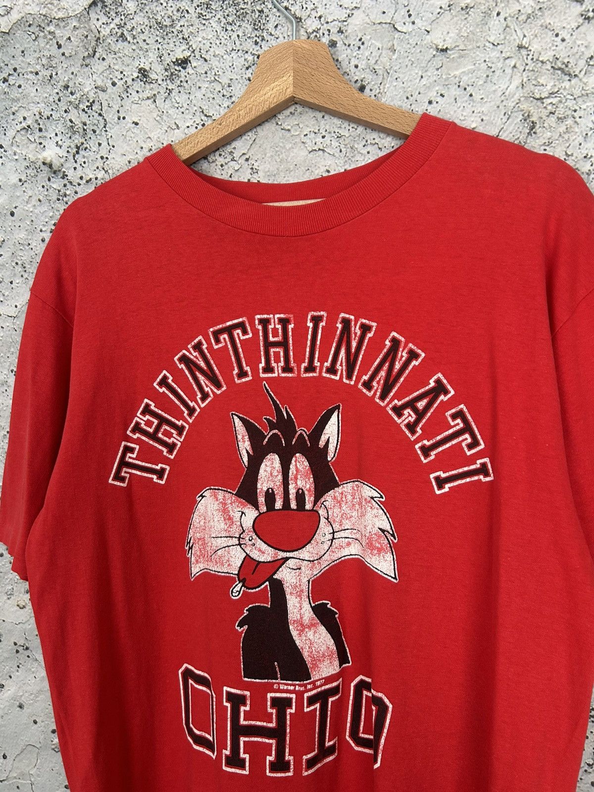 Vintage Vintage 1977 Warner Bros Ohio Graphic Tee Rare Archive Size US L / EU 52-54 / 3 - 3 Thumbnail