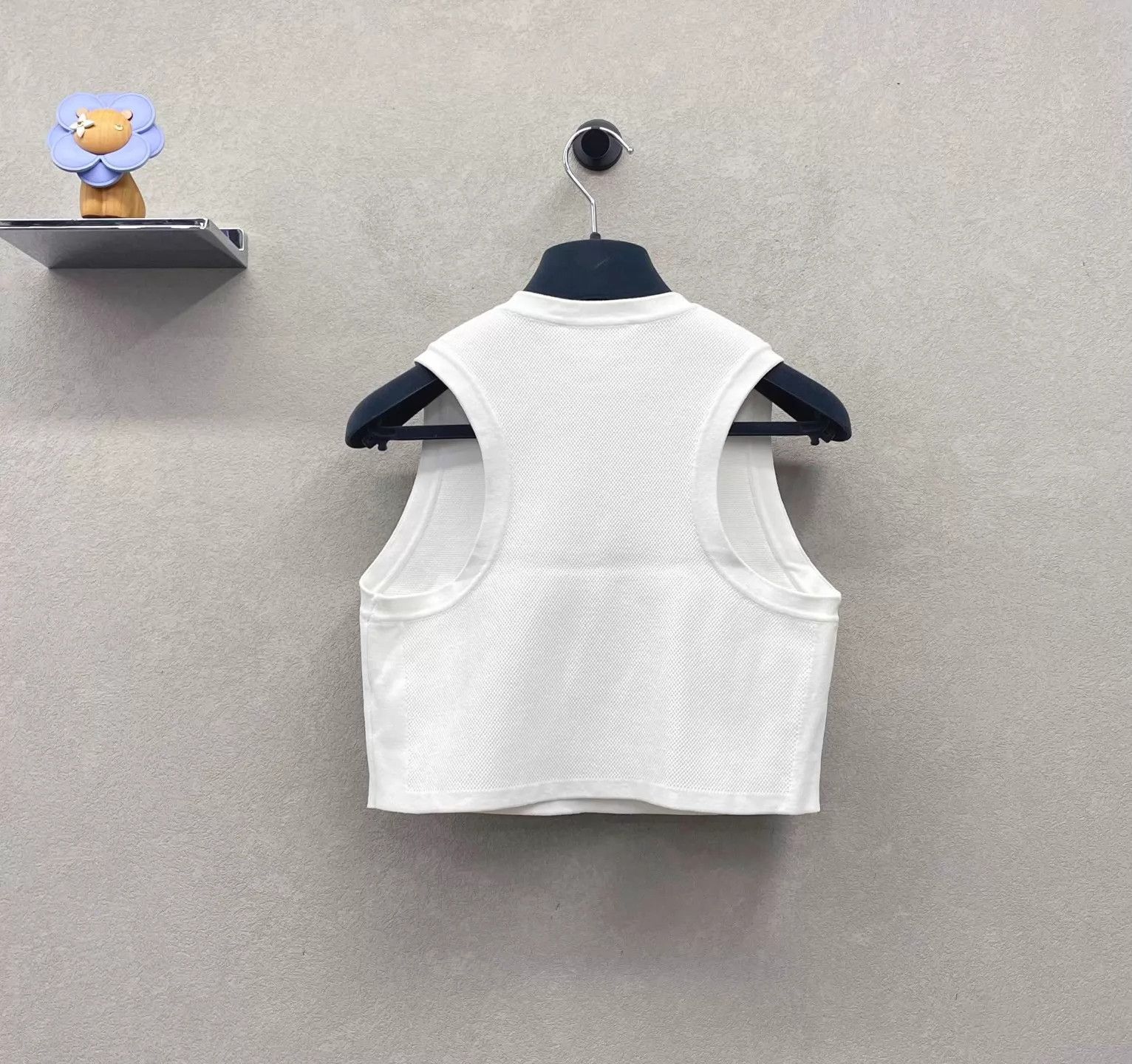 Dior DIOR Knit Crew Neck Solid Sleeveless Tank Top Iconic Star M Size M / US 6-8 / IT 42-44 - 2 Thumbnail