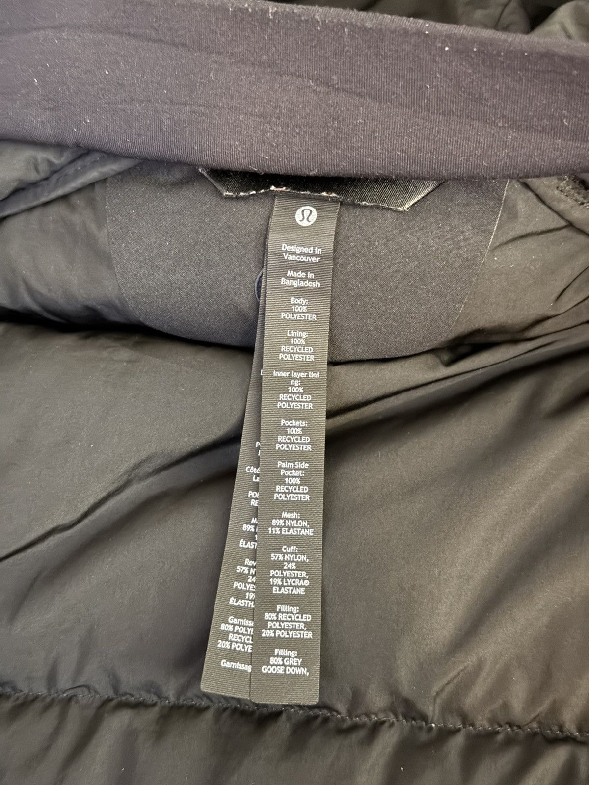 Lululemon Lululemon Wunder Puff 600 Down Fill Jacket Size US L / EU 52-54 / 3 - 4 Thumbnail