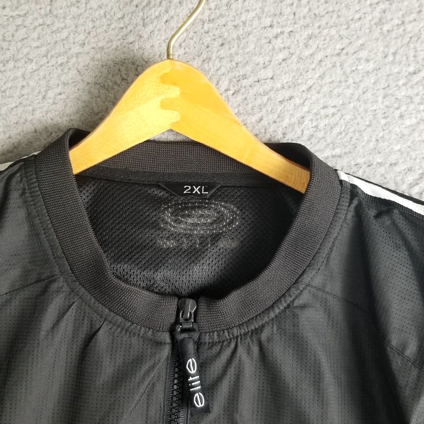 Vintage Elite Archery Jacket Men 2XL Black Lightweight Windbreaker Hunting Target Coat Size US XXL / EU 58 / 5 - 2 Thumbnail