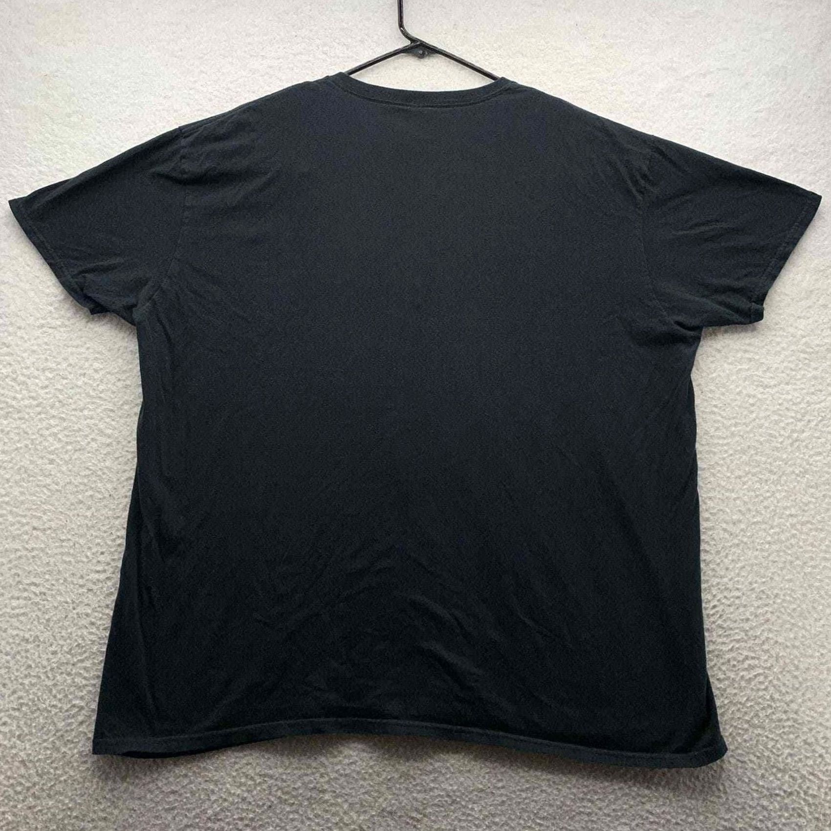 Anvil Anvil T-Shirt Mens 2XL XXL Black Amusement Park Farmington Ohio Lagoon Graphic Size US XXL / EU 58 / 5 - 5 Thumbnail