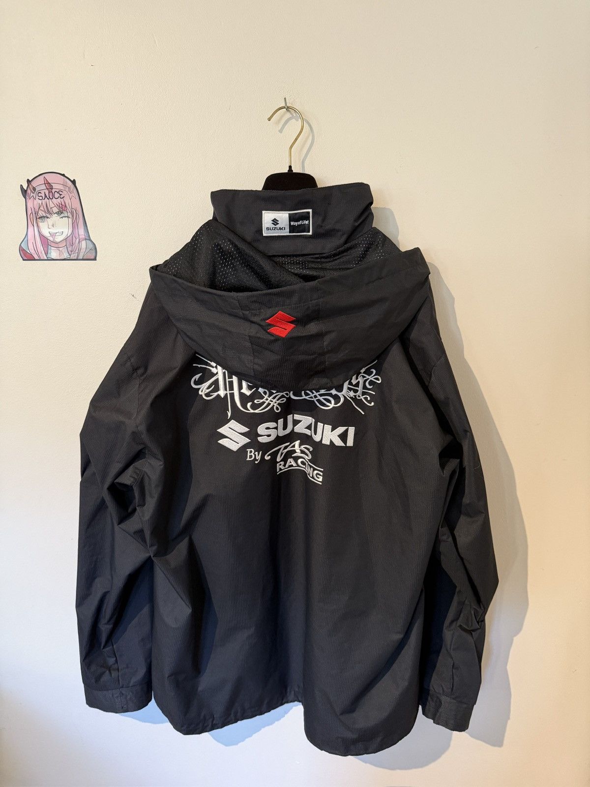 Vintage Vintage Racing Hooded Windbreaker Size US XL / EU 56 / 4 - 1 Thumbnail