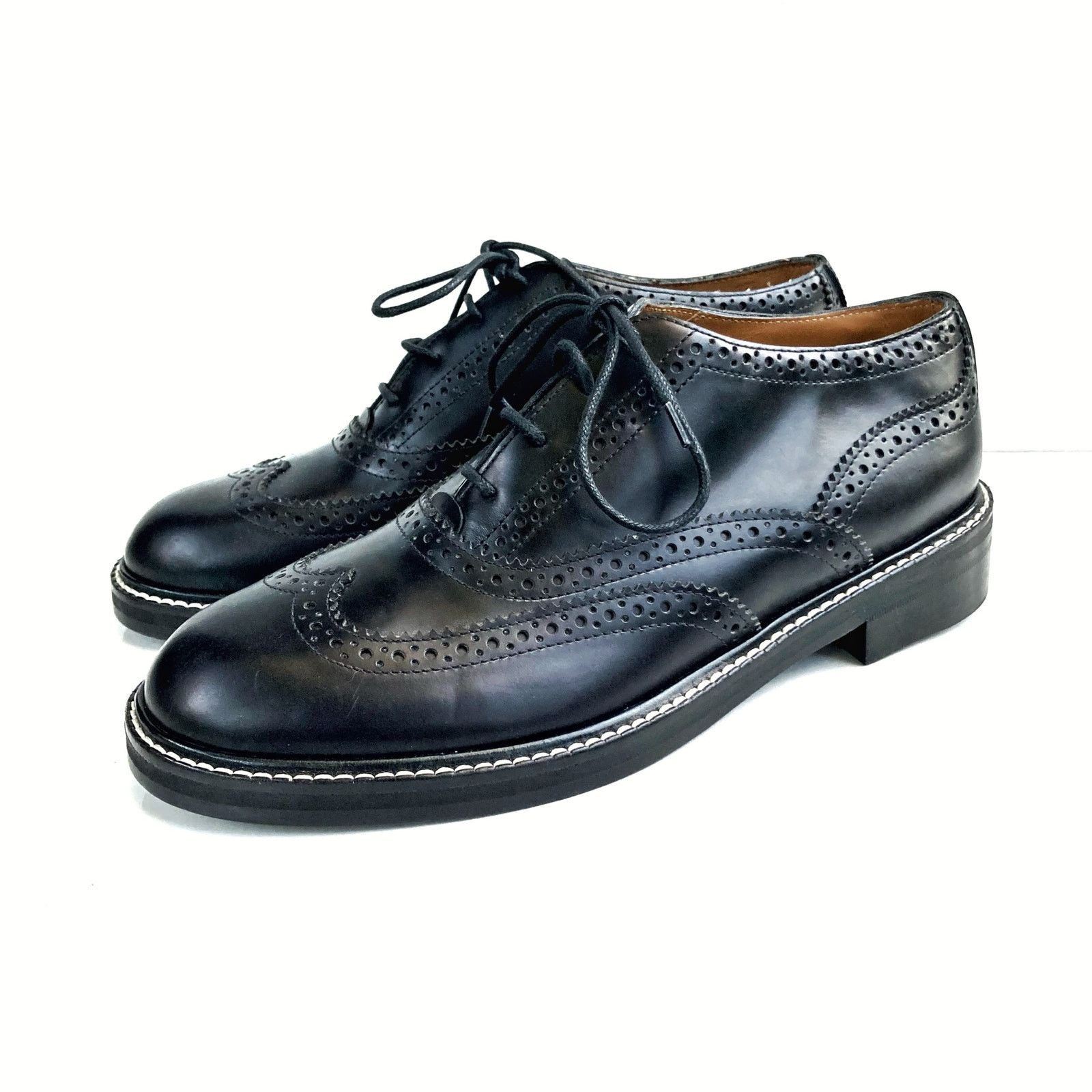 Marc Jacobs Marc Jacobs “The Ghillie” Brogues – Handmade in Italy – 39 Size US 8.5 / IT 38.5 - 3 Thumbnail