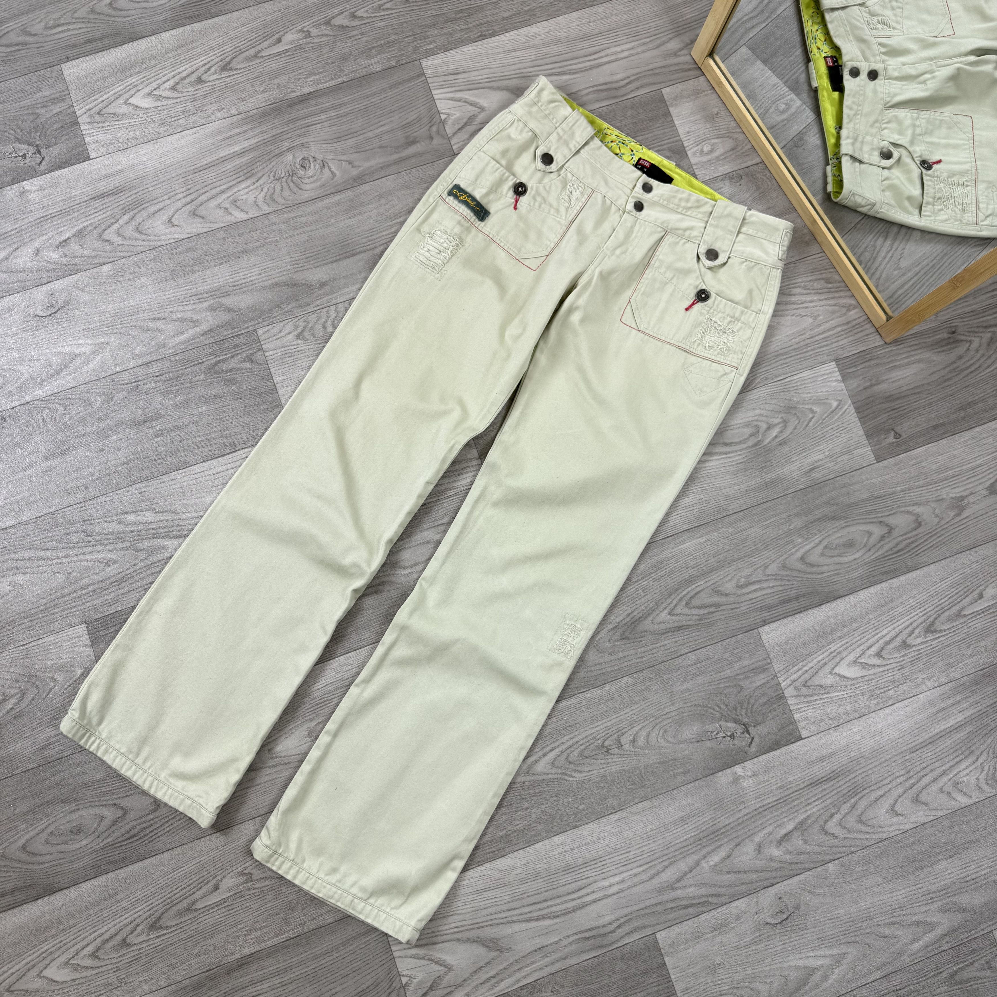 Diesel Vintage Diesel Y2K Pants Size 30" / US 8 / IT 44 - 5 Thumbnail