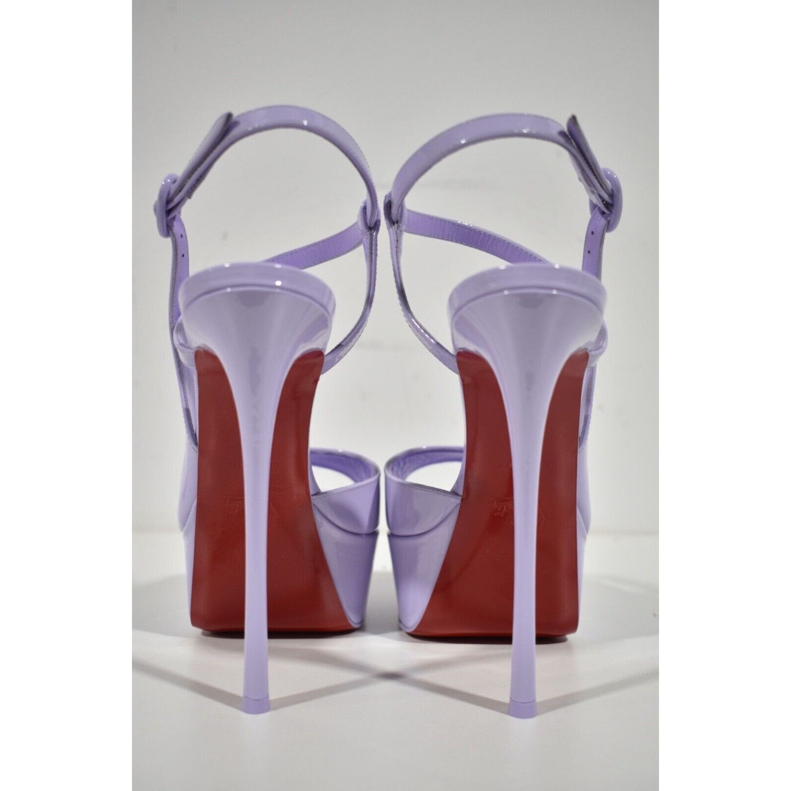 Christian Louboutin So Jenlove Alta 150 Purple Platform Sandal Heel Pump 36 Size US 6 / IT 36 - 10 Thumbnail
