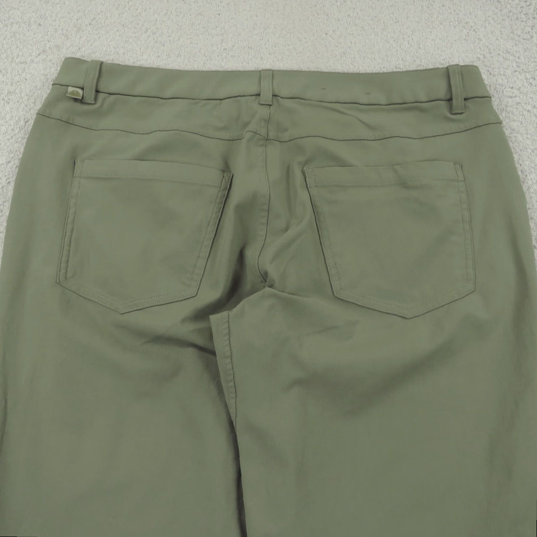 Lululemon Lululemon ABC Pants Mens 36x28 Army Green Warpstreme Classic Golf Commute Chinos Size US 36 / EU 52 - 2 Thumbnail