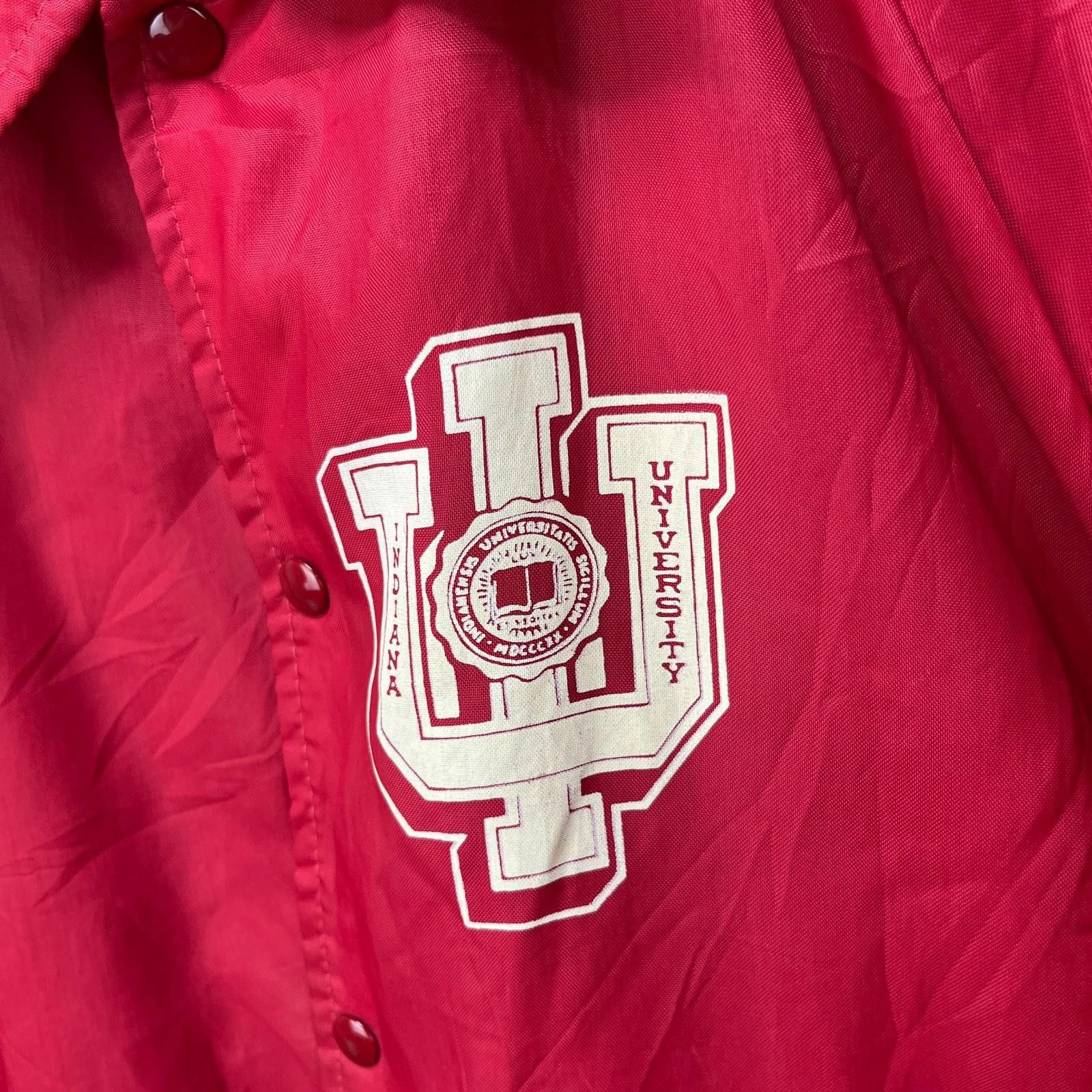 Chalk Line Vintage 80s Chalk Line Indiana Hoosiers Jacket Windbreaker Size ONE SIZE - 3 Thumbnail