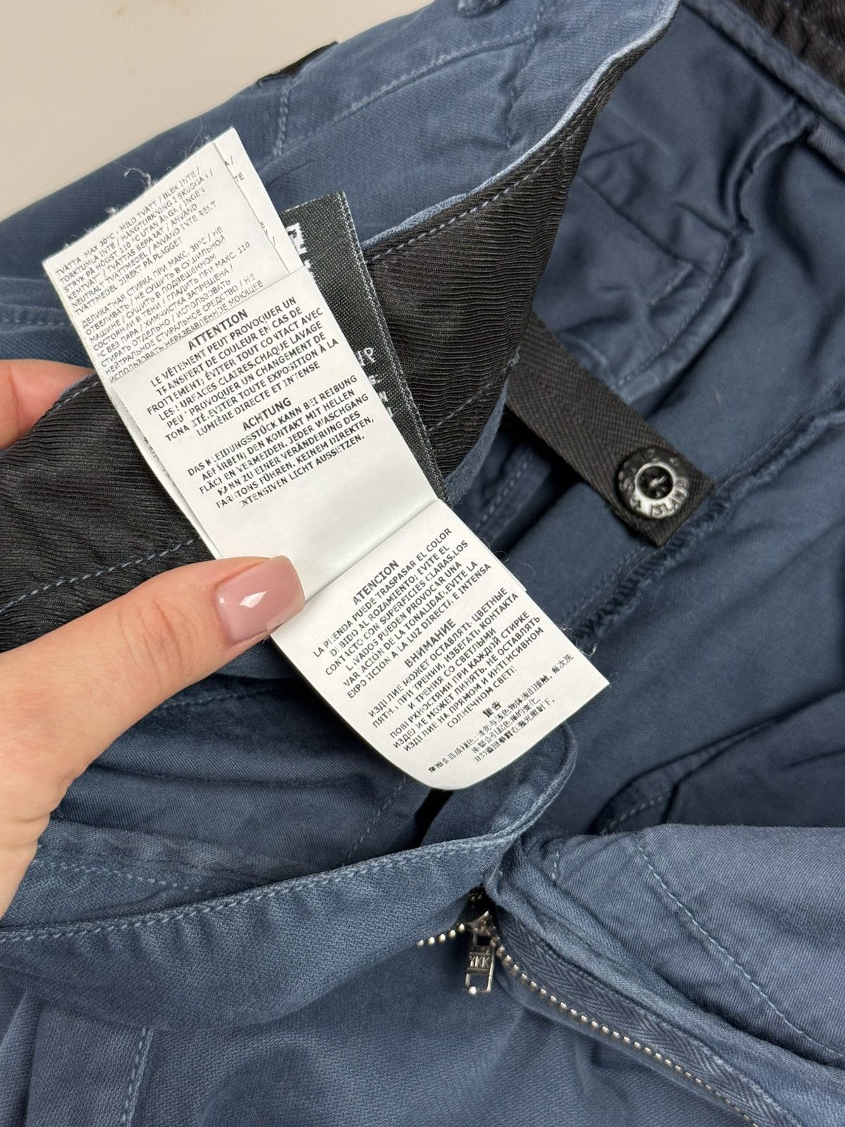 Stone Island Stone Island Type SK Skinny Cotton Chino Pants Trousers Size US 31 - 18 Thumbnail
