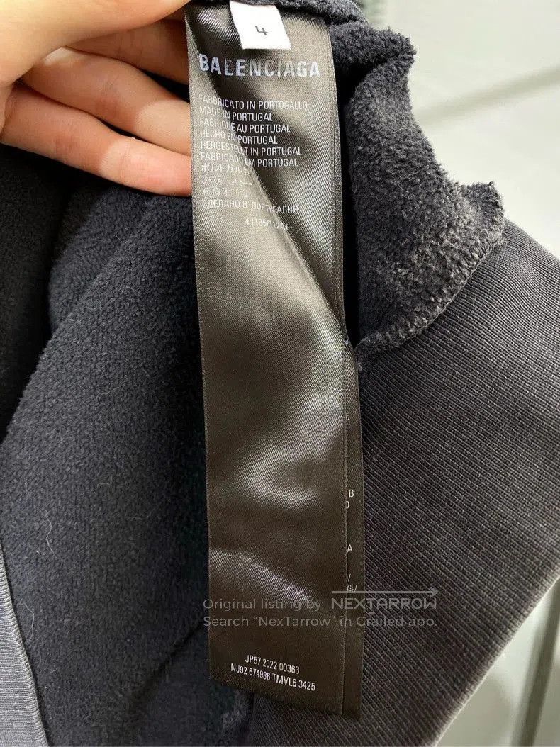 Balenciaga Balenciaga Hoodie Hoodie 520 Capsule Series. Size US XL / EU 56 / 4 - 4 Thumbnail