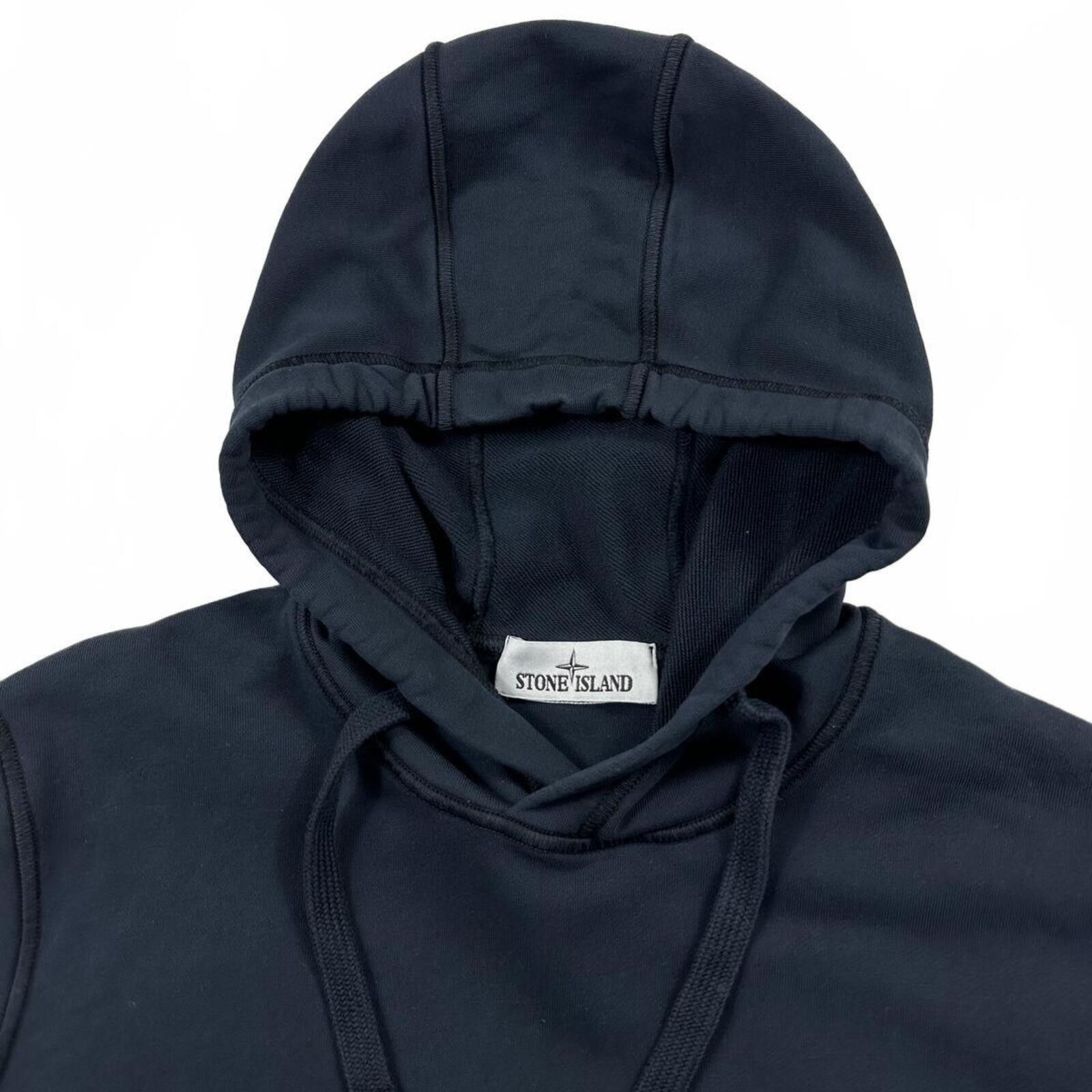 Stone Island Stone Island Cotton Pullover Hoodie Navy Blue Small Size US S / EU 44-46 / 1 - 3 Thumbnail