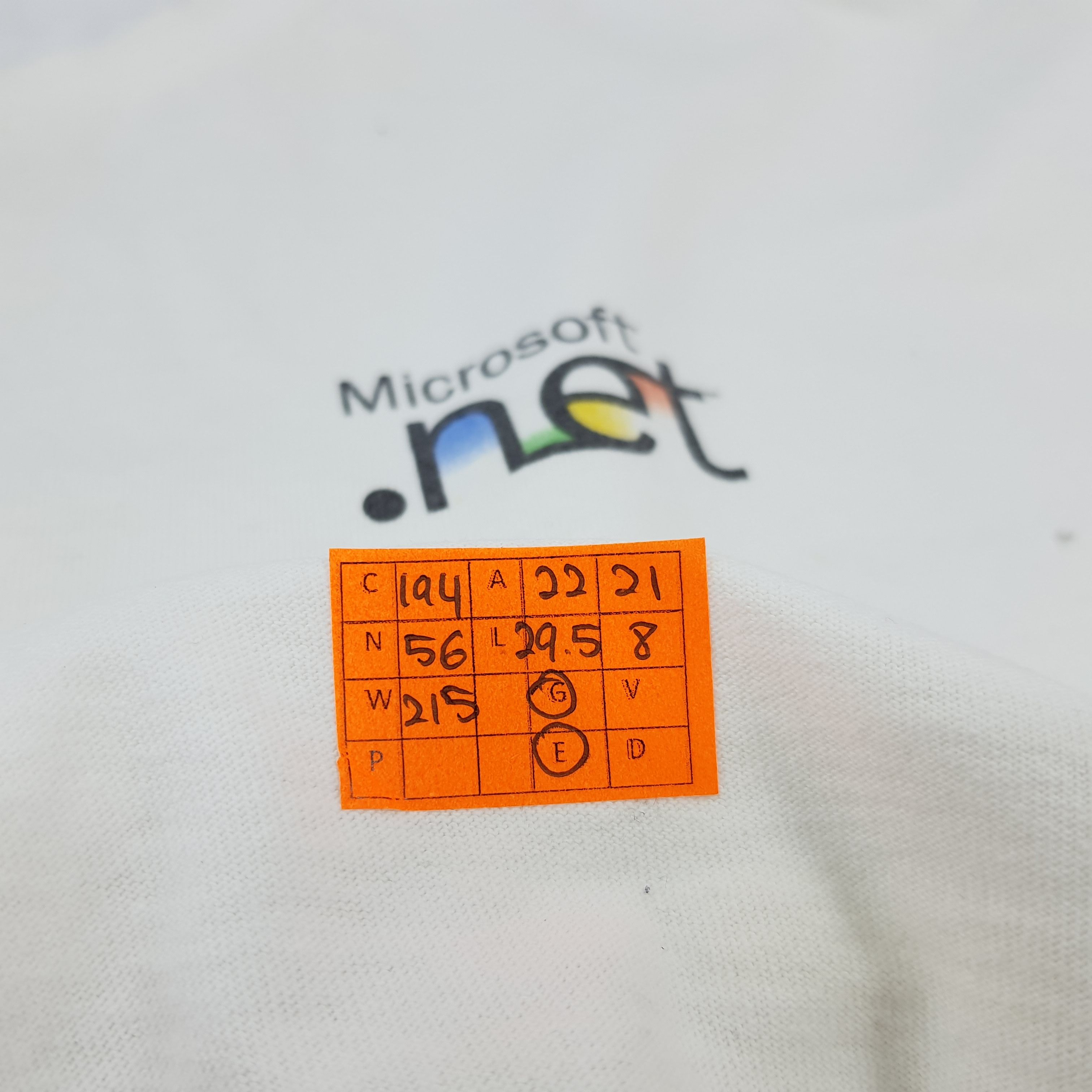 Microsoft × Vintage Vintage Microsoft.net IT Corporation Company Tshirt Size US L / EU 52-54 / 3 - 7 Thumbnail
