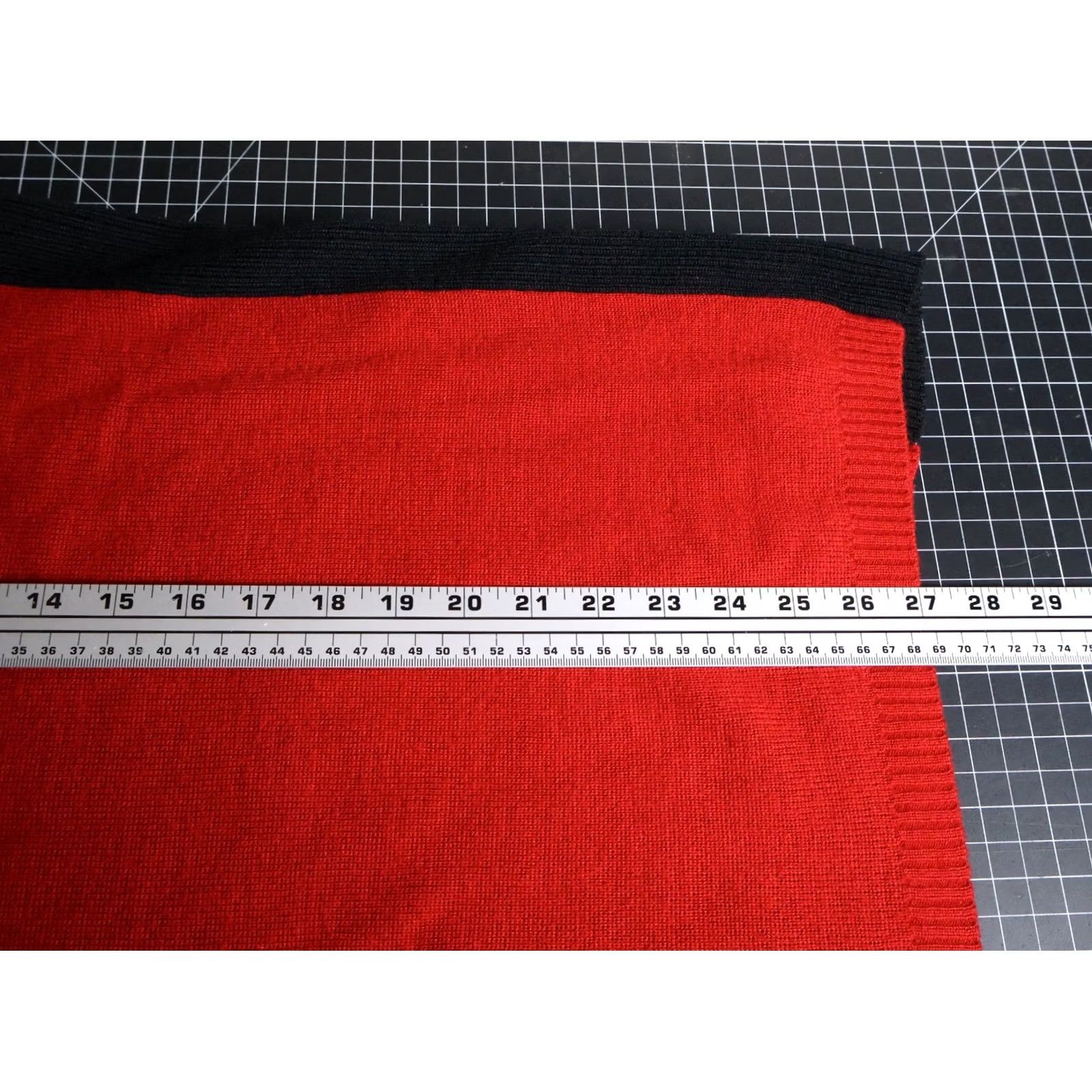 Obermeyer VINTAGE Obermeyer Wool Blend Sweater Men XL Red Black Striped Sleeve Knit Ski 90s Pullover Crew Neck Heavyweight Knit Dry Clean Only Size US XL / EU 56 / 4 - 6 Thumbnail