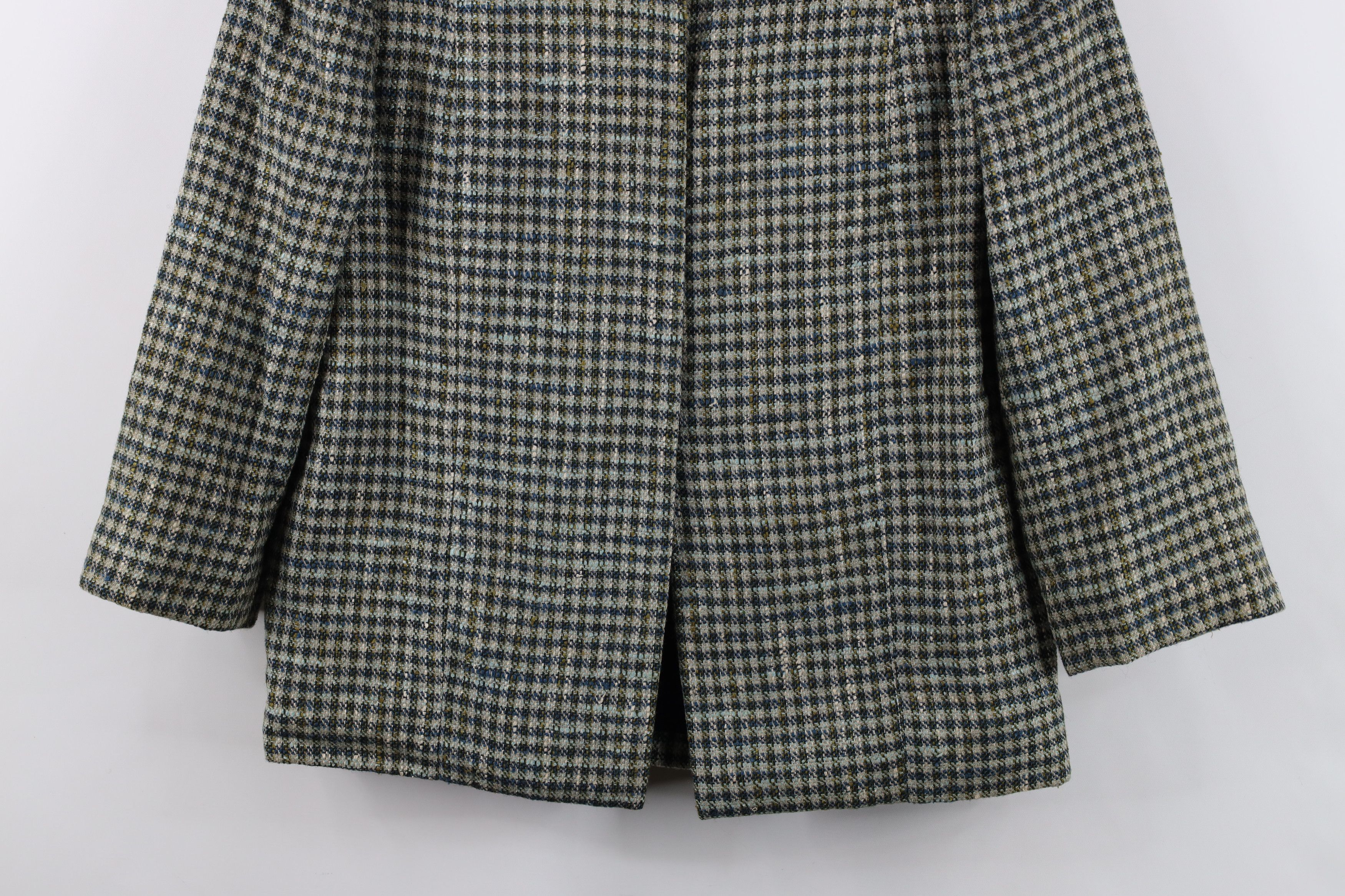 Vintage Vintage 50s 60s Rockabilly Blazer Suit Jacket Plaid USA Size L / US 10 / IT 46 - 3 Thumbnail