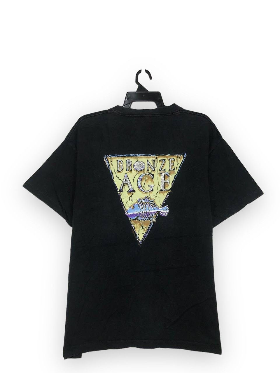 image of Skategang x Vintage Bronze Age Skateboard in Black, Men's (Size Large)