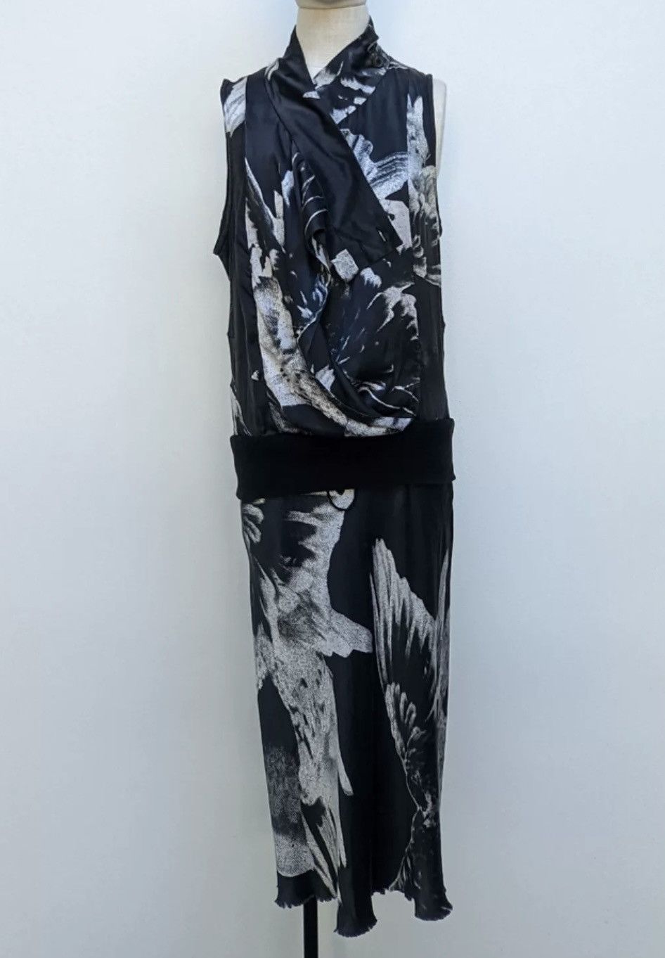 Ann Demeulemeester Ann demeulemeester silk dress Size M / US 6-8 / IT 42-44 - 5 Thumbnail