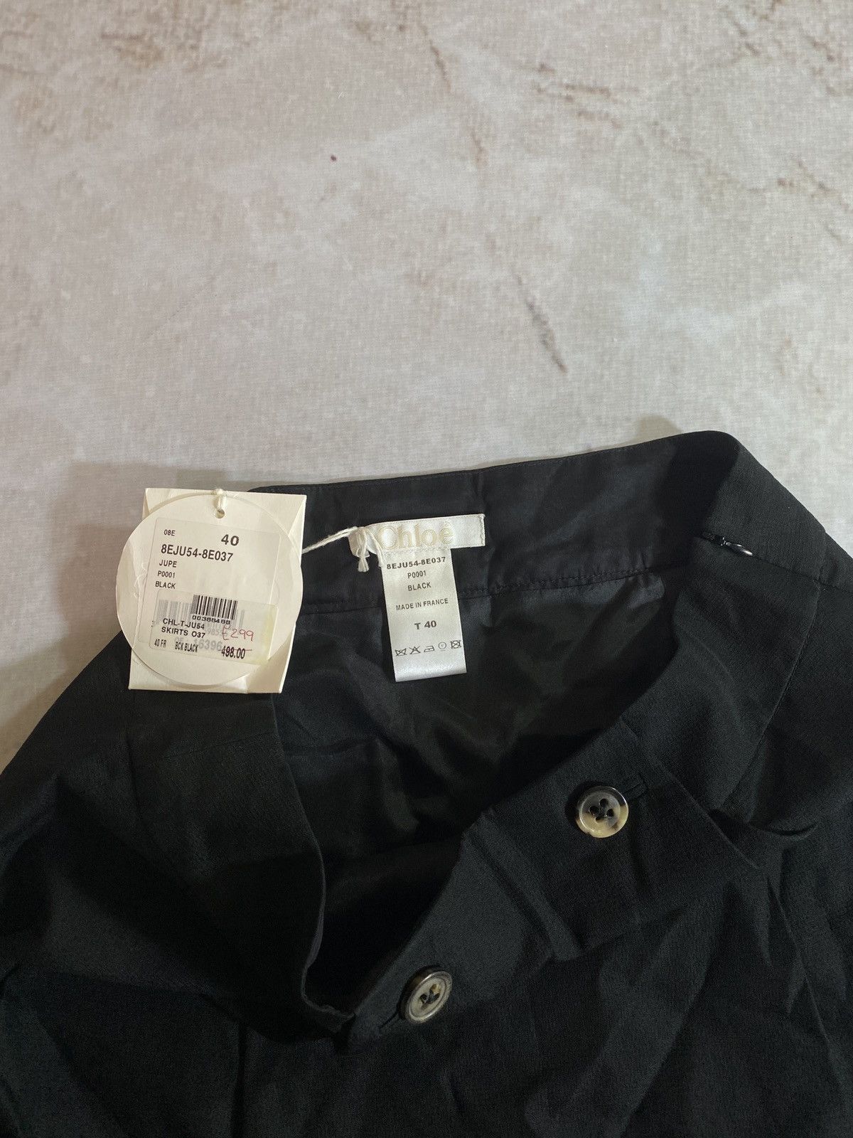 Chloe Chloe vintage classic silk skirt made in France Size 28" / US 6 / IT 42 - 5 Thumbnail