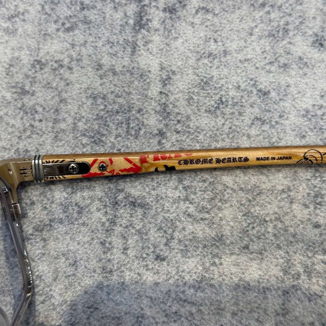 Chrome Hearts CHROME HEARTS BLAZIN MATTE GOLD PLATED/SHINY SILVER PLYWOOD Size ONE SIZE - 5 Thumbnail