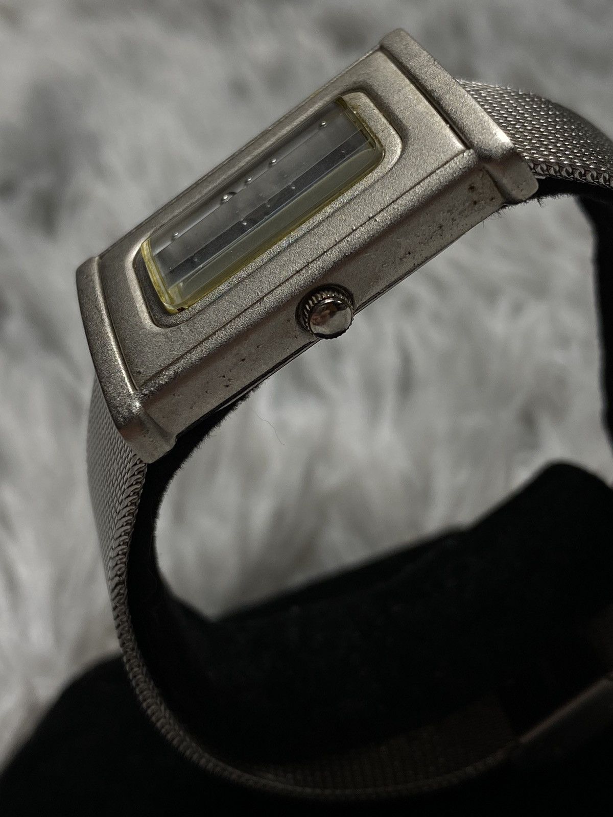 Japanese Brand × Jewelry × Vintage Futuristic Japan Mesh Strap Watch | Japanese Brand Size ONE SIZE - 3 Thumbnail