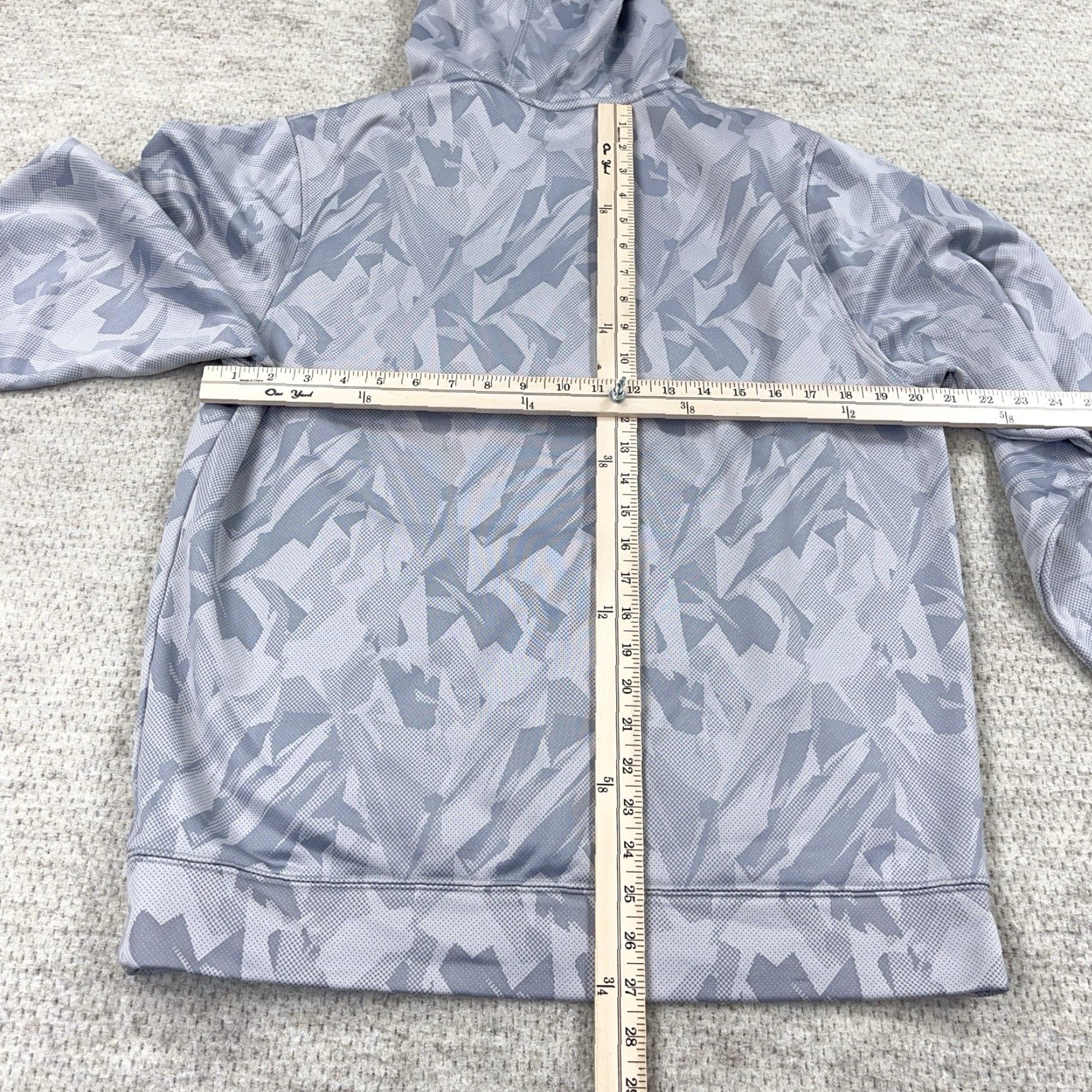 Under Armour Under Armour Hoodie Women M Gray Sweatshirt Loose Fit Geometric Logo Size M / US 6-8 / IT 42-44 - 6 Thumbnail