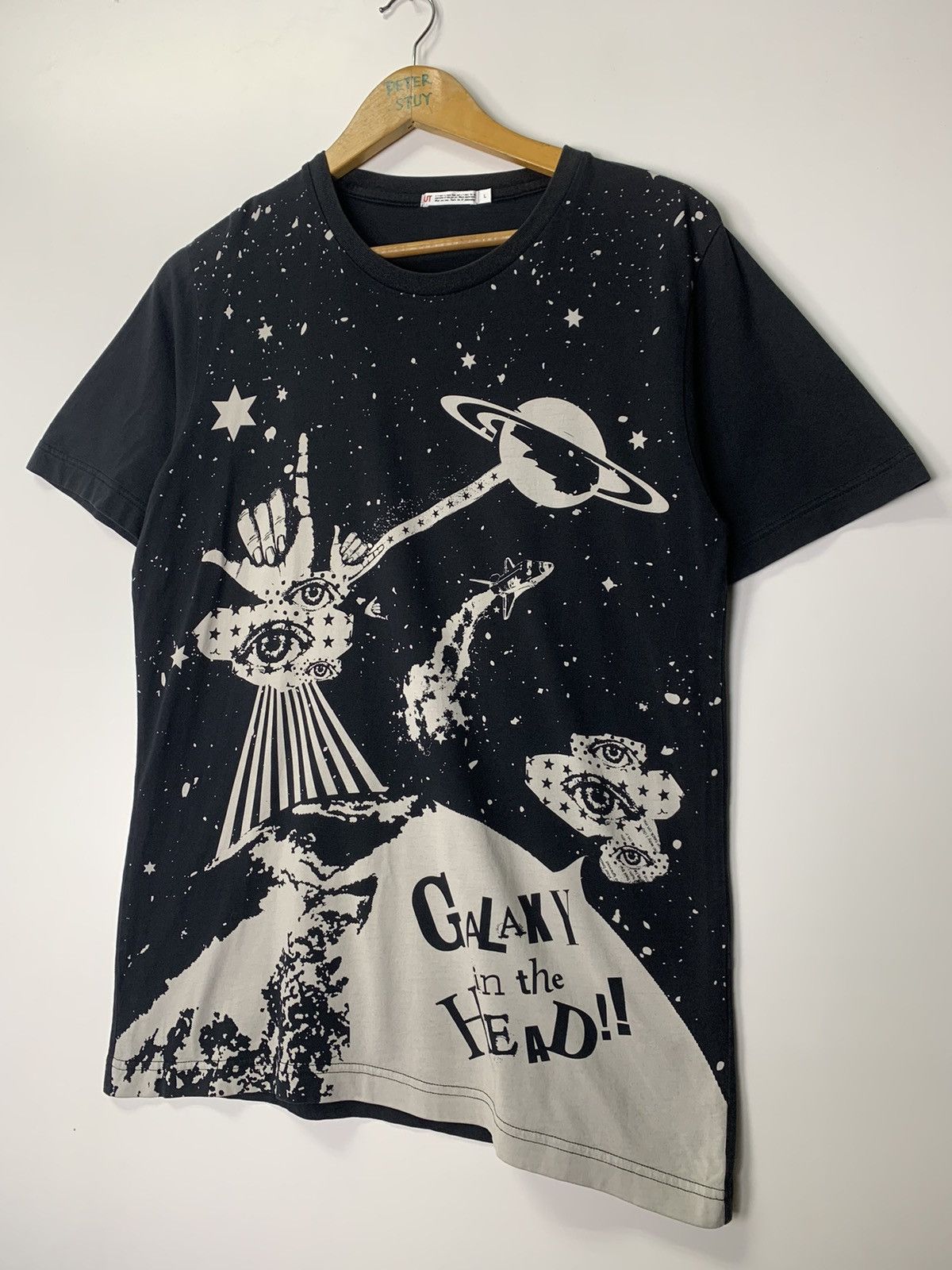 Other × Uniqlo Uniqlo Galaxy in the head t-shirt Size US L / EU 52-54 / 3 - 6 Thumbnail