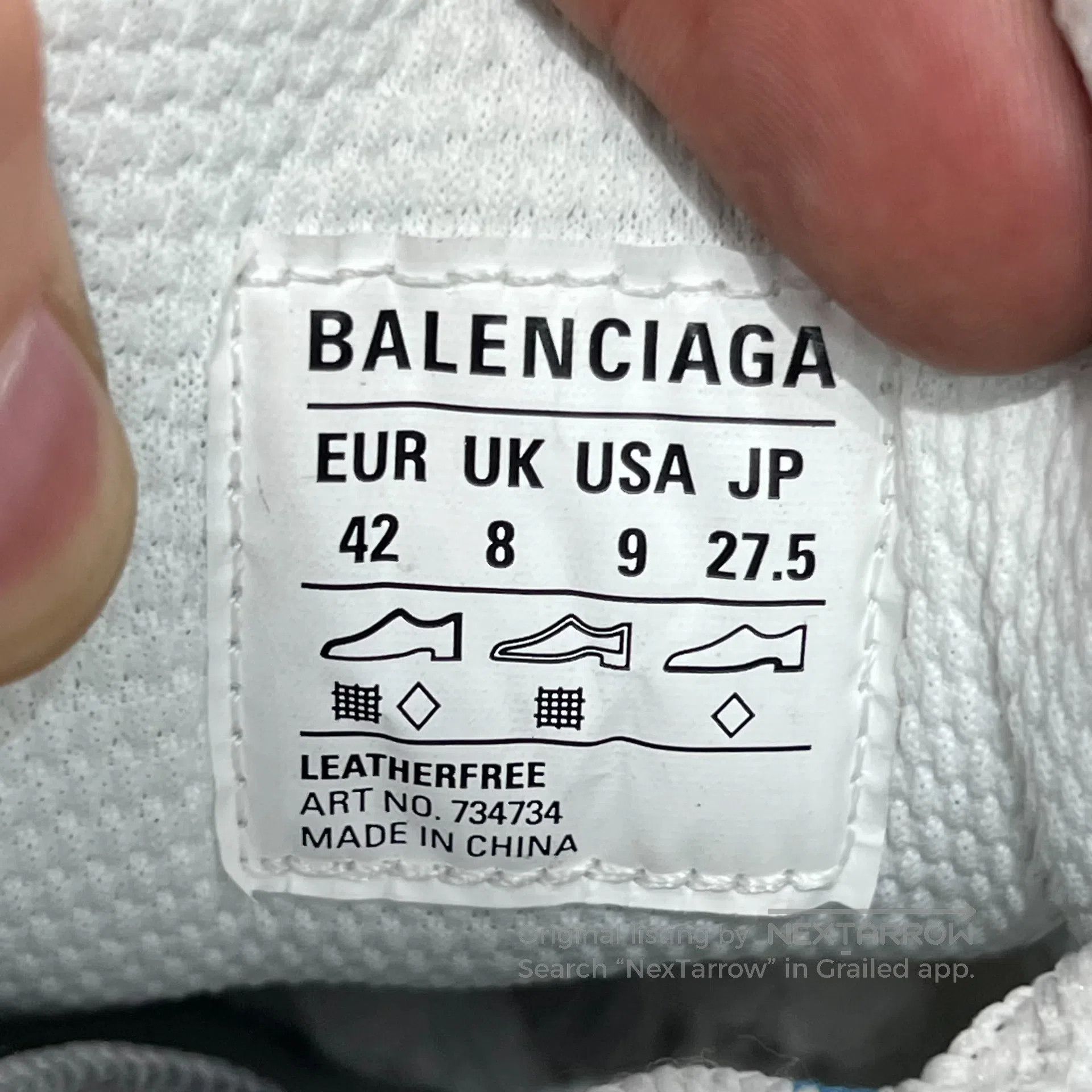 Balenciaga Balenciaga Vintage Dad Shoes in Silver Gray Size US 9 / EU 42 - 8 Thumbnail