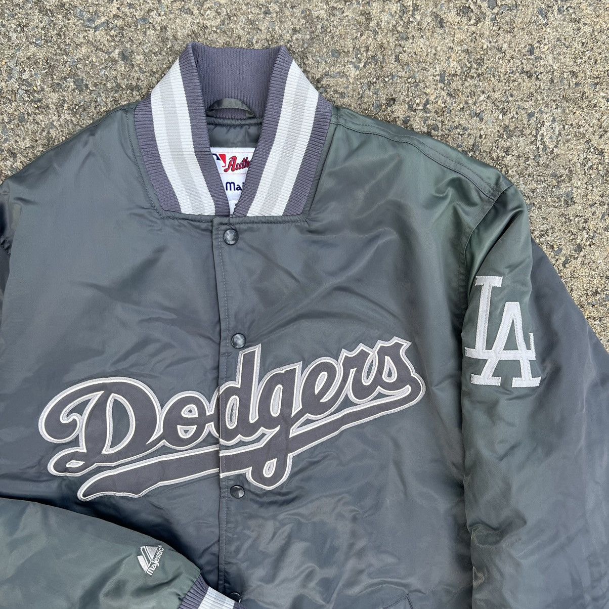 Majestic 00’s LA Dodgers Varsity Quilt Lined Jackets Size US XL / EU 56 / 4 - 2 Thumbnail