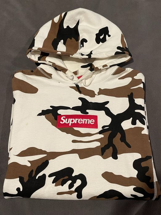 Supreme box cheap logo cow camo