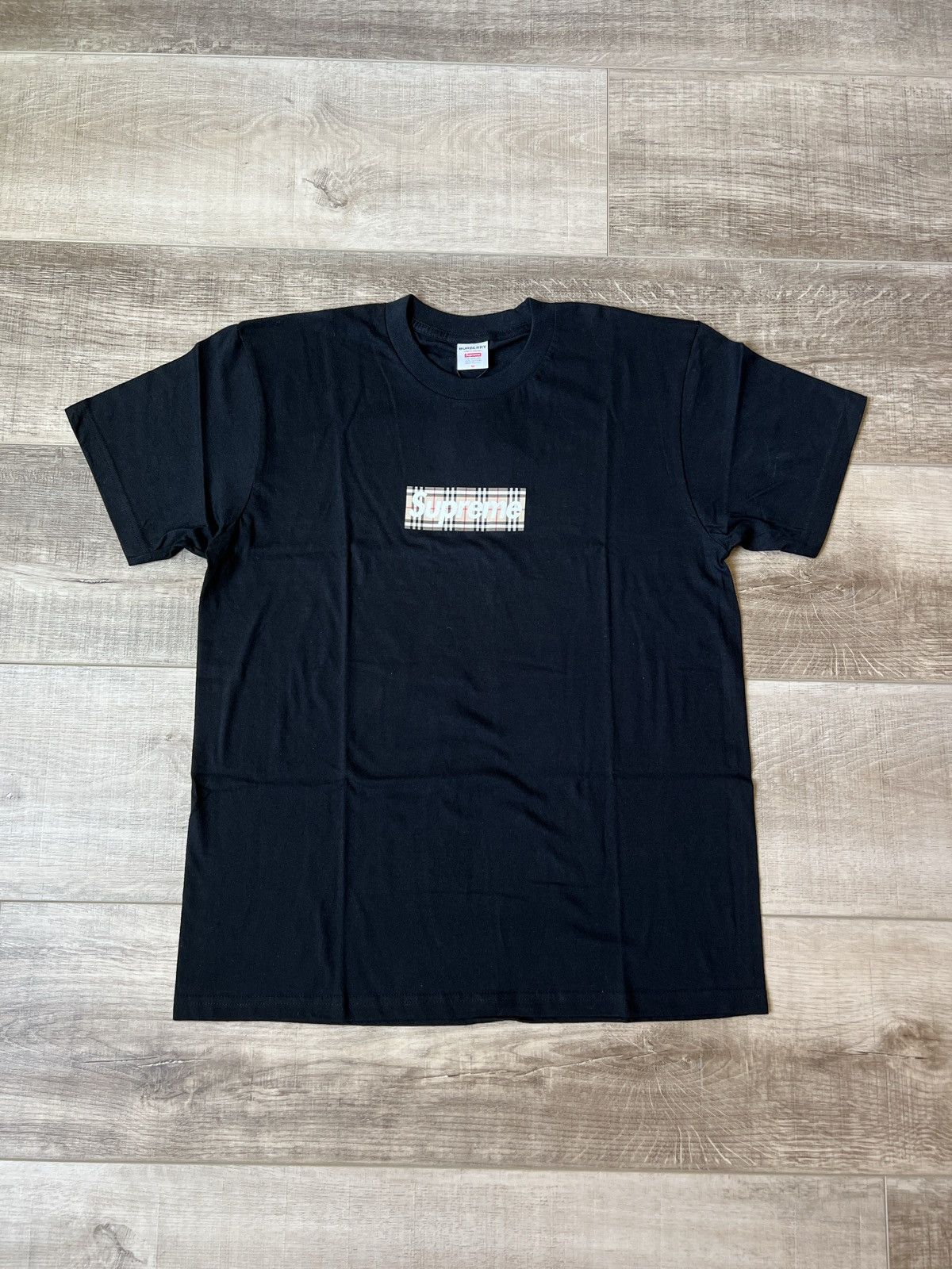 Supreme Supreme Burberry Box Logo T | Grailed