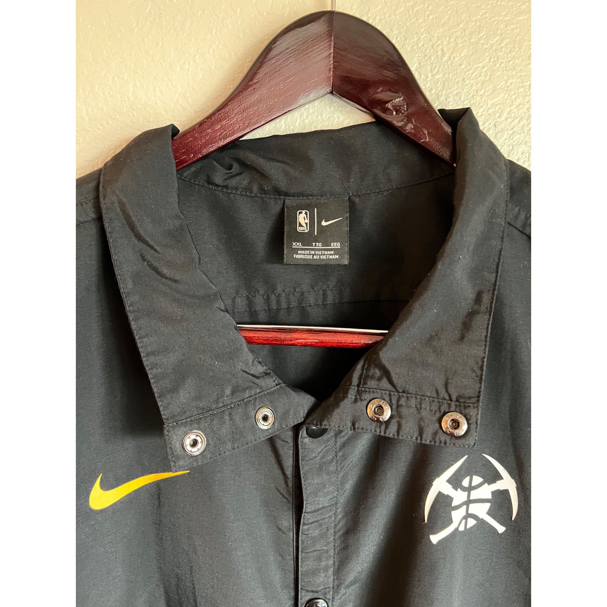 Nike Nike Denver Nuggets Nylon Jacket - Size XXL Size US XXL / EU 58 / 5 - 2 Thumbnail