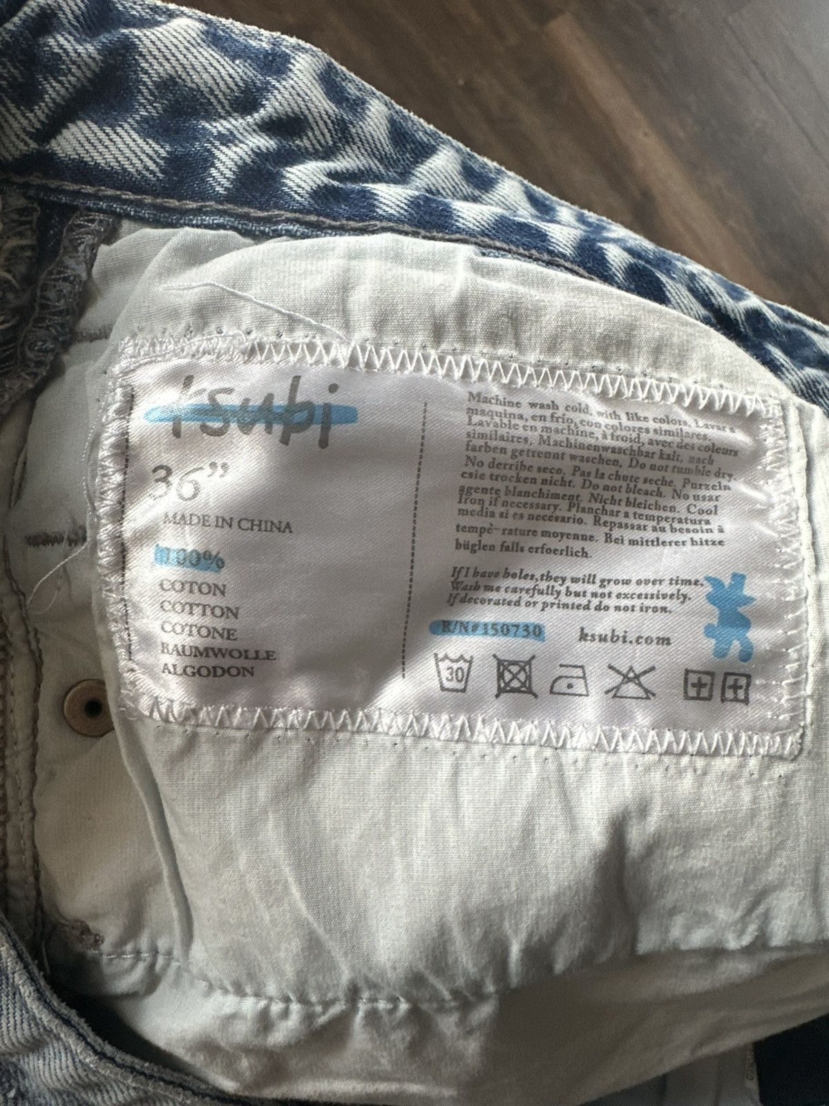 Ksubi Ksubi Jeans Wolf Shorts Size US 36 / EU 52 - 3 Thumbnail