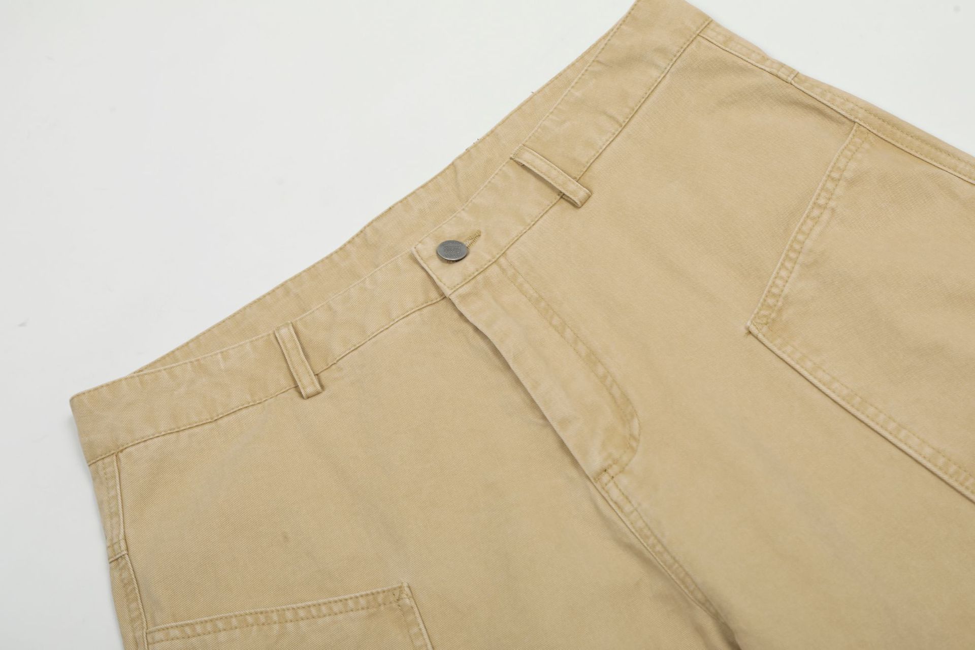 Japanese Brand × Jean American washed loose straight retro cargo scimitar trousers Size US 32 / EU 48 - 4 Thumbnail