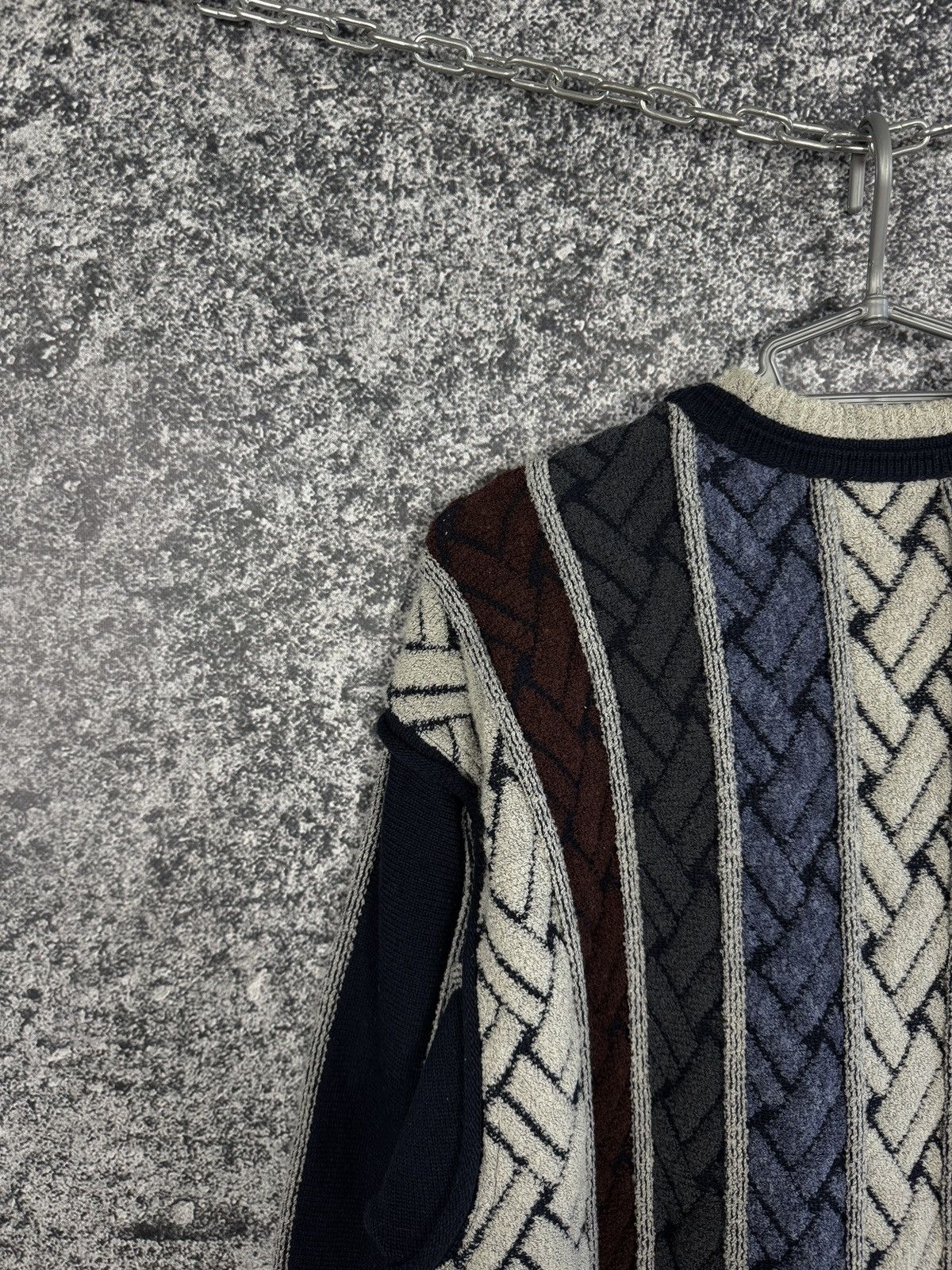 Carlo Colucci Carlo Colucci Vintage Sweater Wool Designer Pullover Size 52 Size US L / EU 52-54 / 3 - 13 Thumbnail