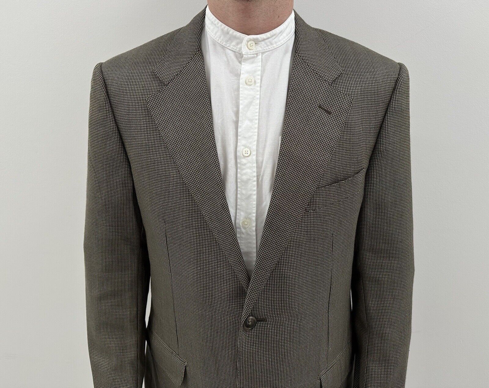 Corneliani Corneliani Blazer Mens 42R Sport Coat Jacket Checked Size 42R - 3 Thumbnail