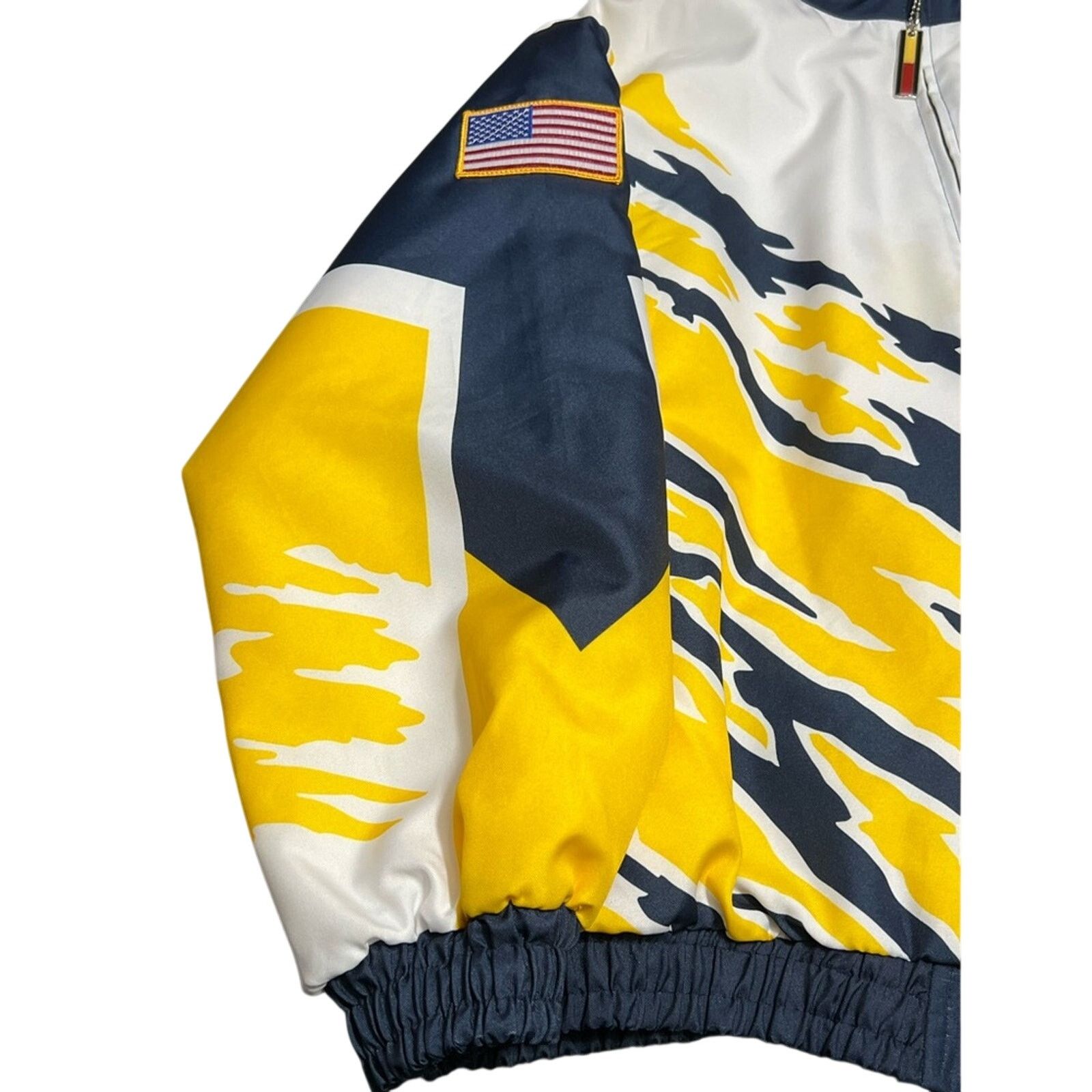 Vintage VTG Hartwell Logo Splash Style AOP 90s Jacket XL Ford Racing Size US XL / EU 56 / 4 - 3 Thumbnail