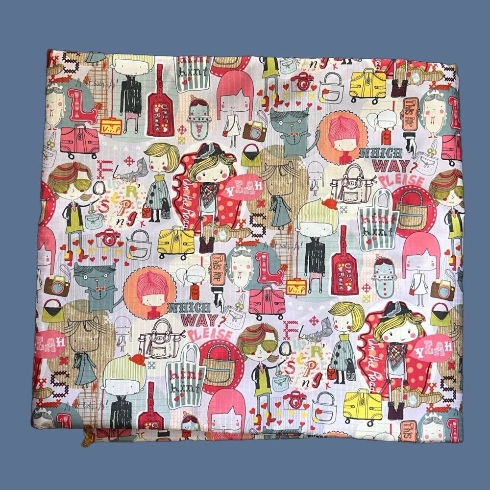 LeSportsac Water Resistant Fabric Nylon 13’ X 5’ Unbranded Unisex Adults Multicolor Exterior Material Fabric Lining Material Fabric 13 feet x 5 feet Size ONE SIZE - 1 Thumbnail