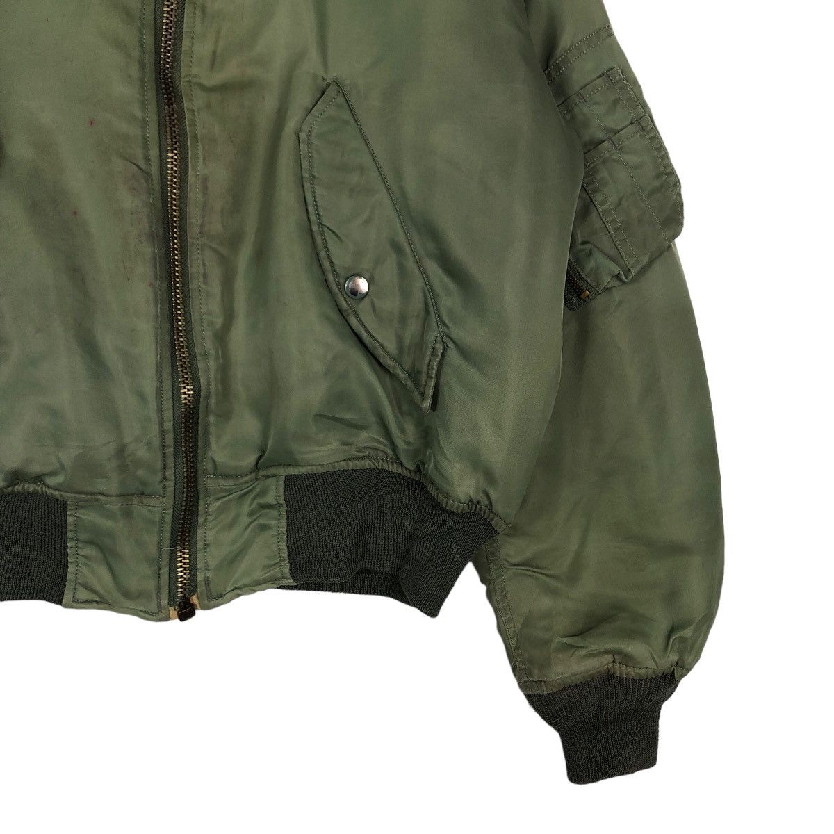 Vintage 🔥Riot Riot Vintage Reversible Bomber Ma-1 Jacket Wastop Size US M / EU 48-50 / 2 - 5 Thumbnail