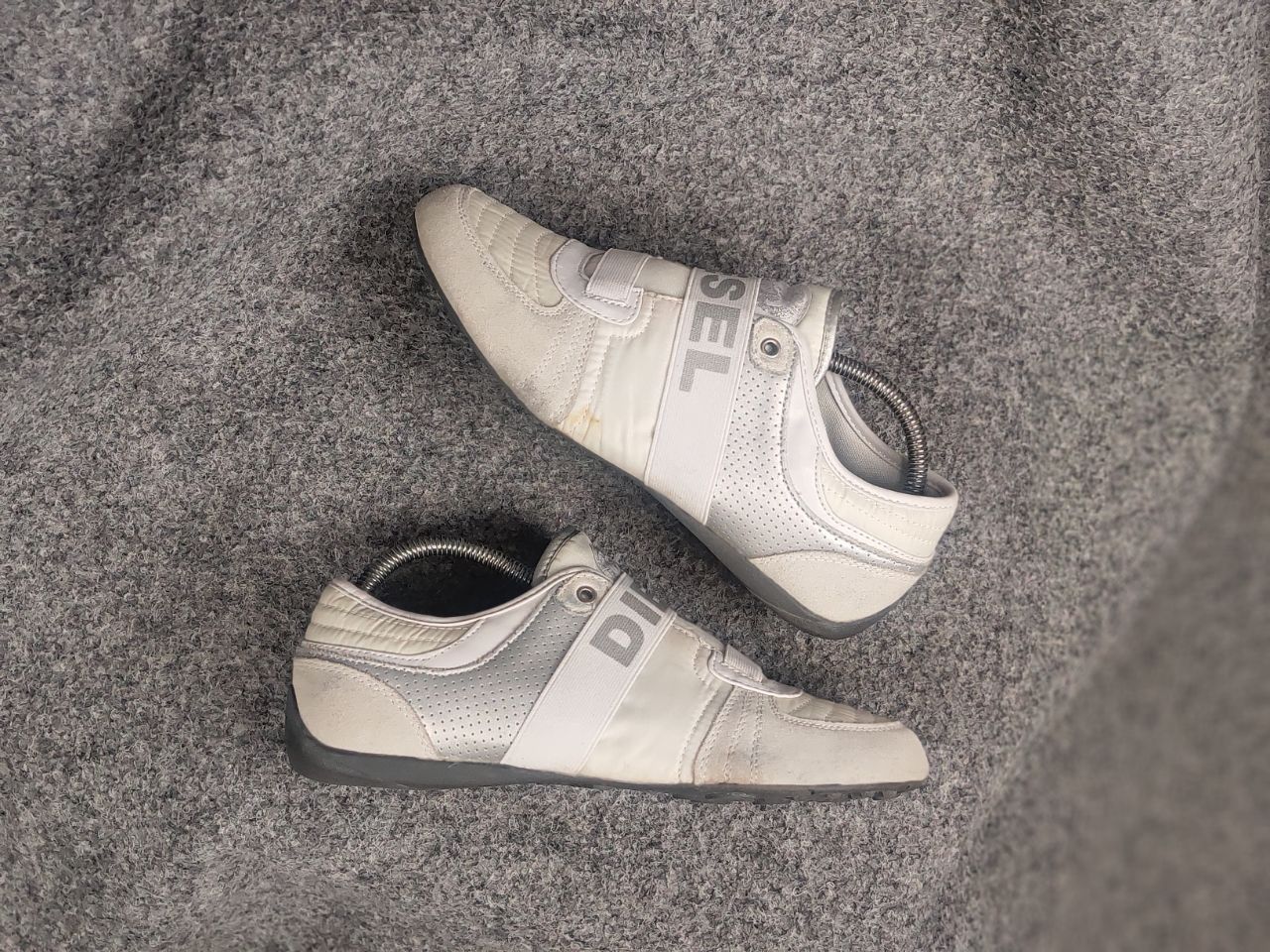 Diesel Vintage 90's Diesel Korbin II Suede rubber Low Sneakers Y2K Size US 7.5 / EU 40-41 - 1 Thumbnail