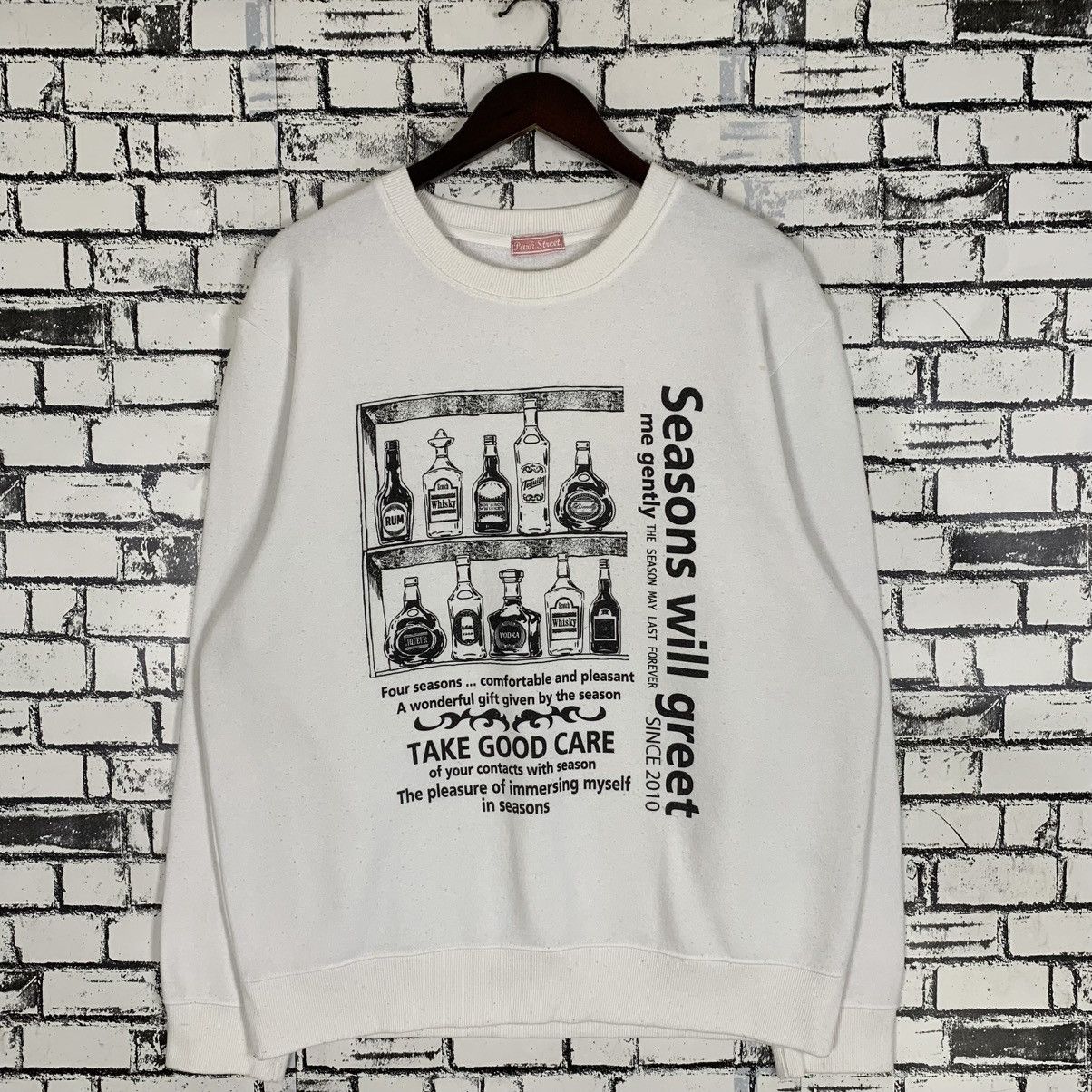 Vintage Vintage Park Whisky Rum Street Sweatshirt Size US XL / EU 56 / 4 - 1 Thumbnail